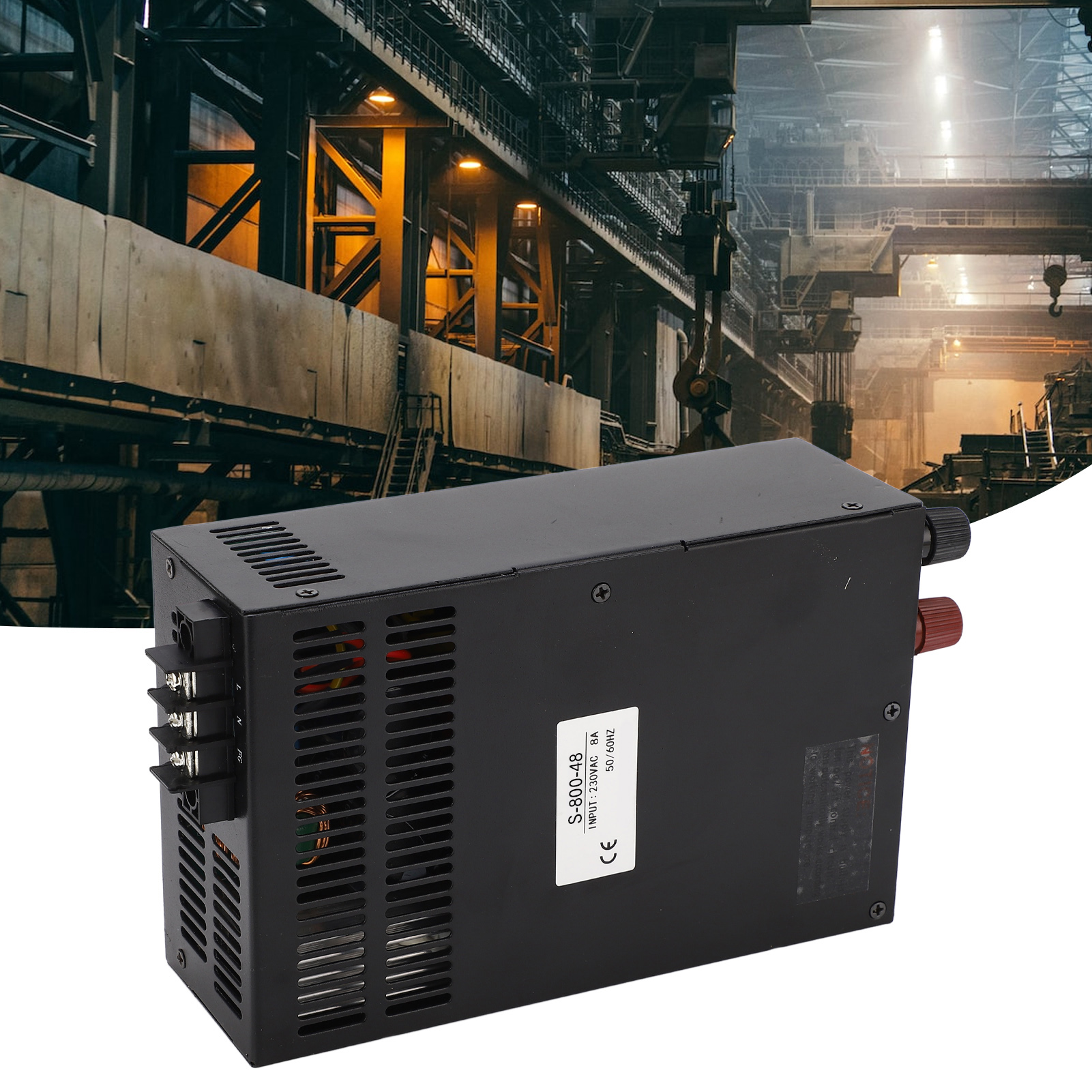 Einstellbares Hochleistungs-gleichstromnetzteil Mit 800 W Für Industriemotoren, Elektrolyse Und Abwasserbehandlung Kann Parallel Geschaltet Werden Für Eine 24-v-ausgangsspannung.