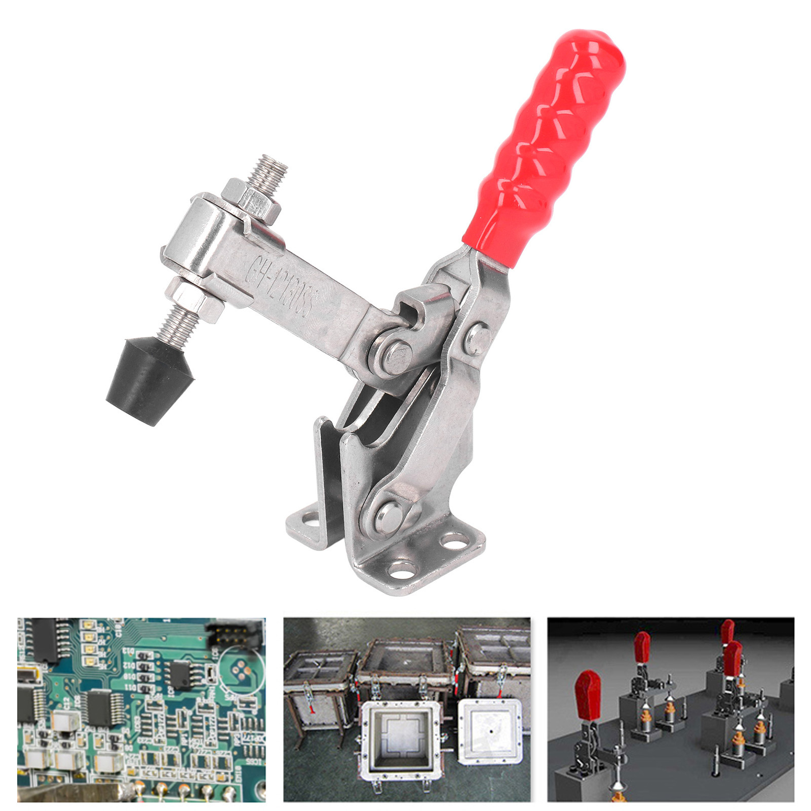 Vertikale Klemmzange Gh-12130ss-wdc, Schnellspannzange Aus Edelstahl 304
