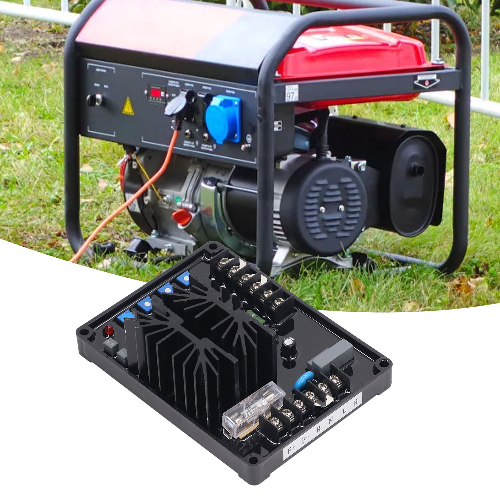 Universeller Automatischer Spannungsregler (avr) Für Bürstenlose Generatoren Gavr-20a (180-240v Ac)