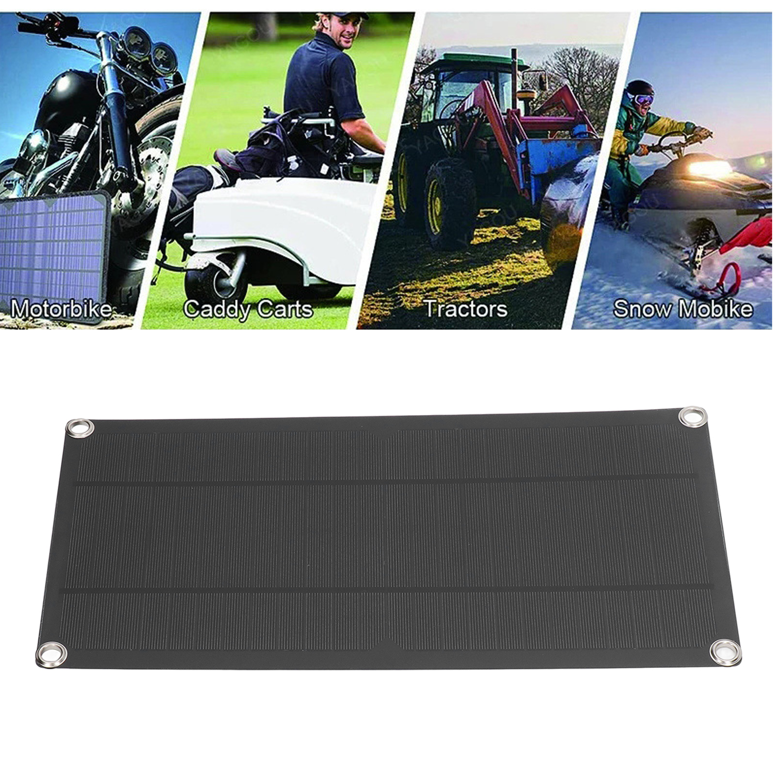 Ein 10w, 18v Monokristallines, Flexibles Photovoltaik-solarpanel Kann Für Eine Kleine 30w-hausstromversorgung Verwendet Werden.