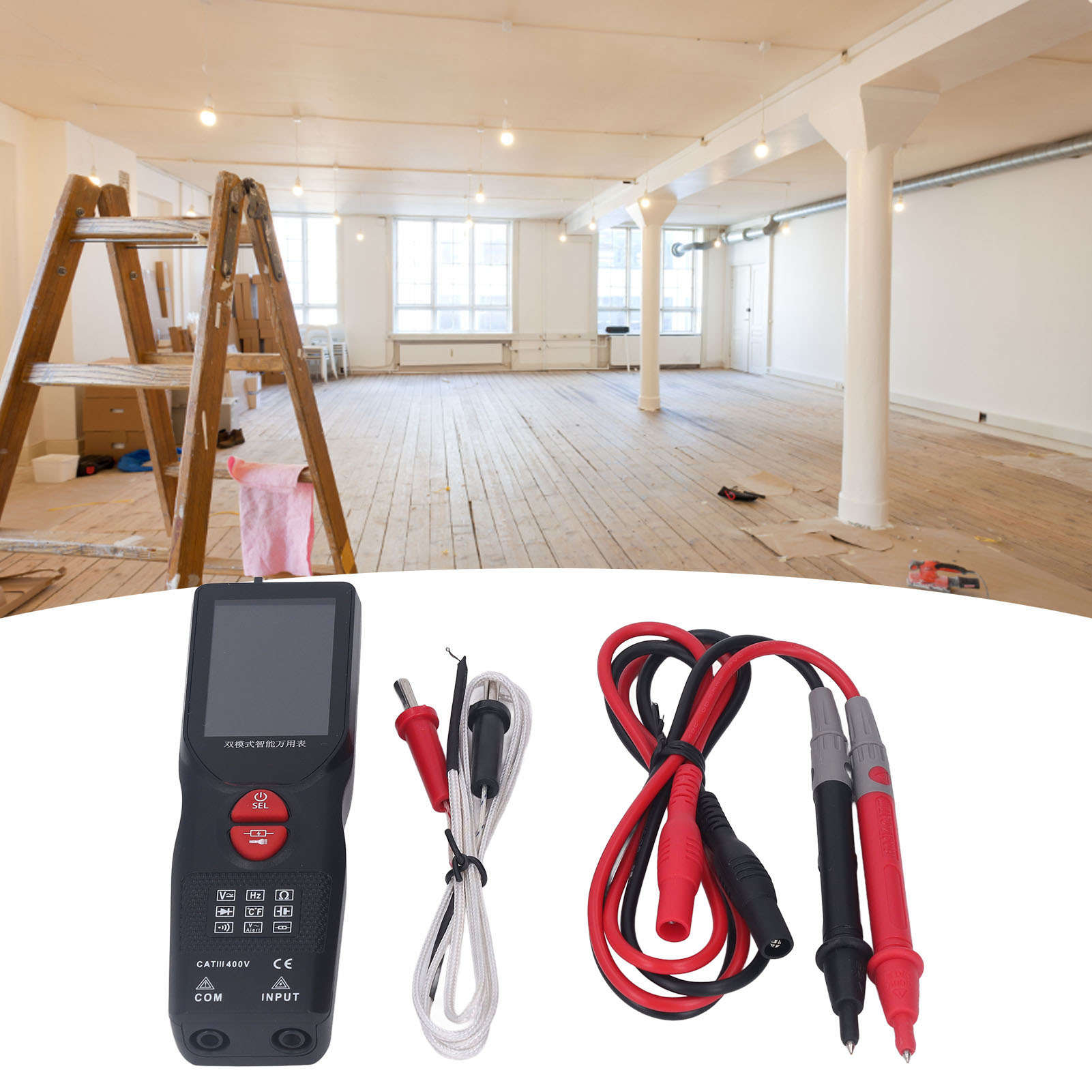 Ua6 Vollautomatischer Intelligenter Digitaler Wanddetektor, Teststift, Multimeter
