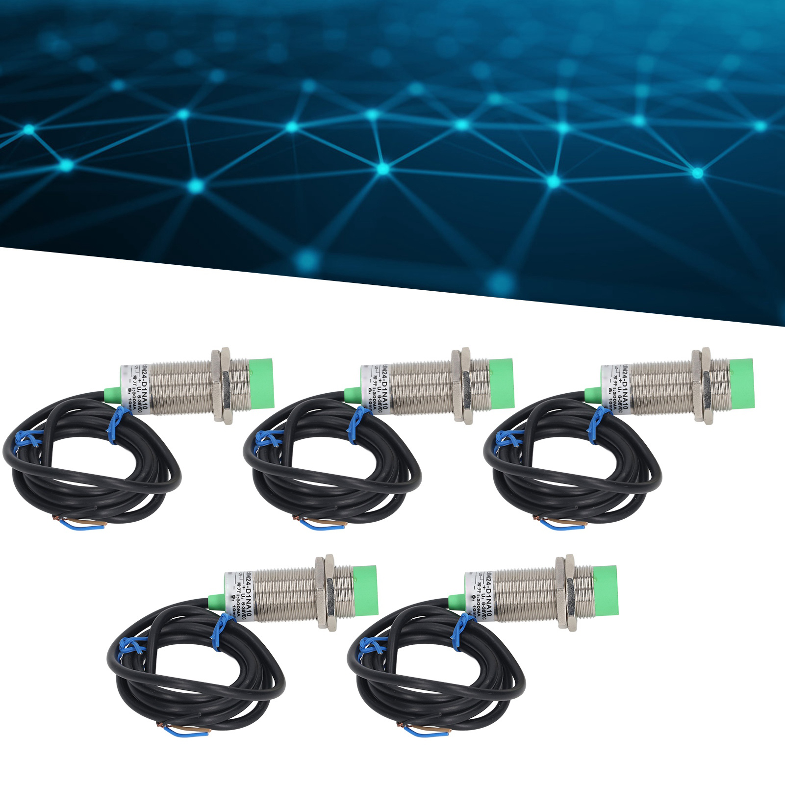 Nicht Integrierter Näherungssensor Im24-d1na10, Normalerweise Offener Npn-transistor, 6–36 V Dc