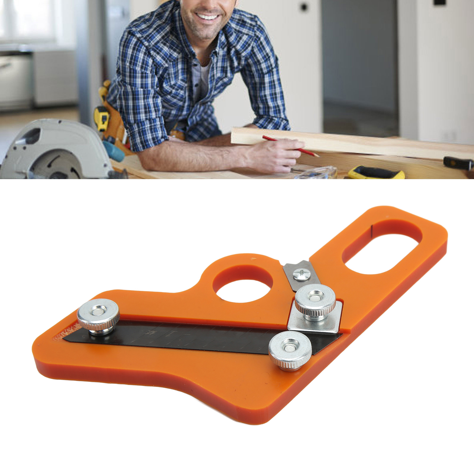 8-mm-handkantenanleimgerät Für Die Holzbearbeitung, Für Unlackierte Platten, Schaber Und Kantenanleimgerät Für Dickes Pvc (doppelverwendung)
