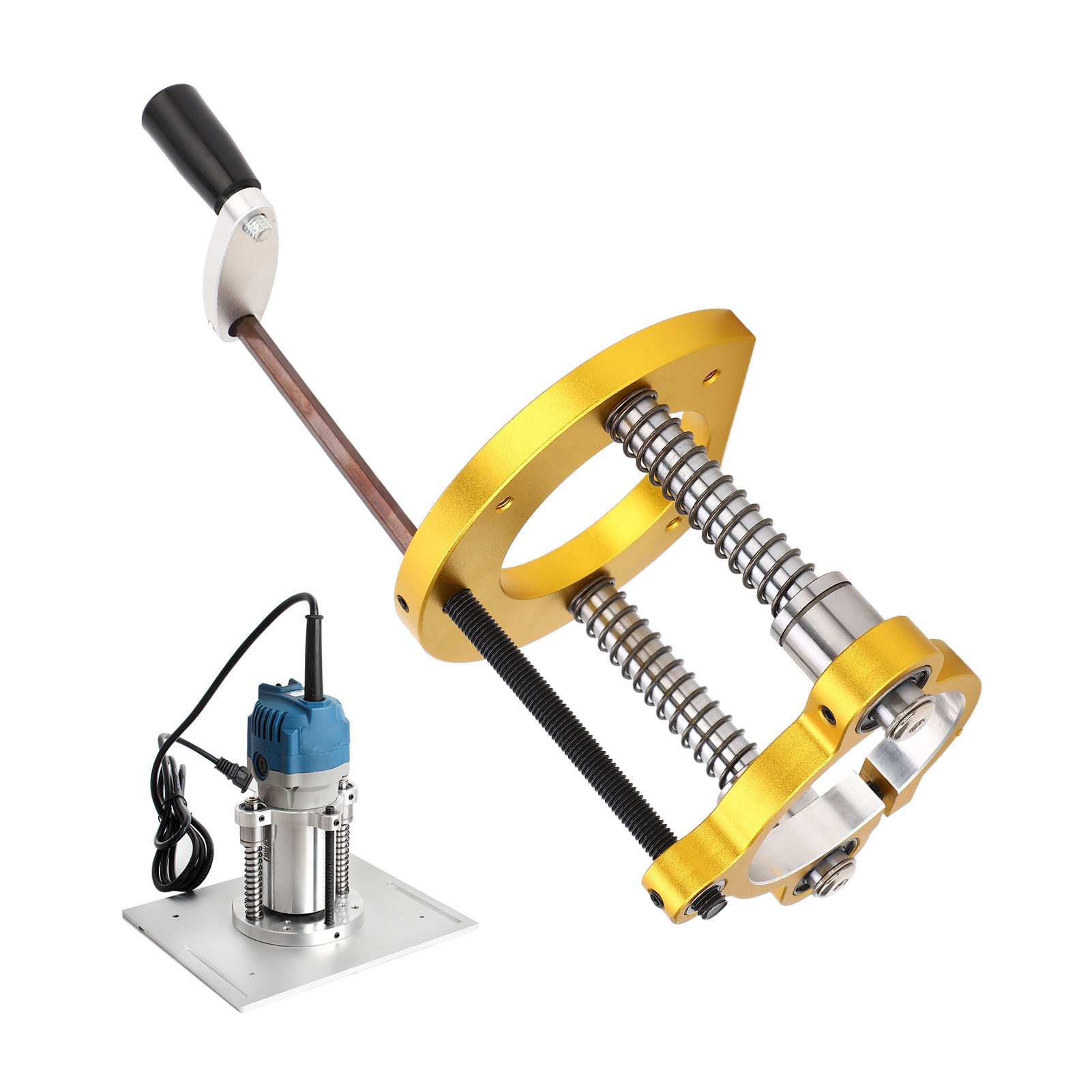 65 Mm Umgedrehter Hubtisch Für Elektrische Fräsmaschinen, Ideal Zum Nuten, Zapfen, Konturieren, Anfasen Und Waschen.