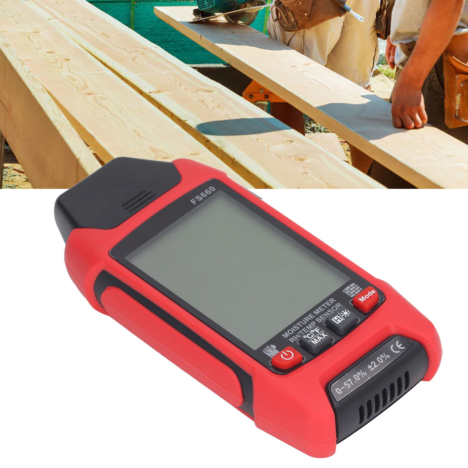 Fs660 Holzhygrometer Zur Schimmelerkennung In Gipskarton- Und Holzbetonkonstruktionen