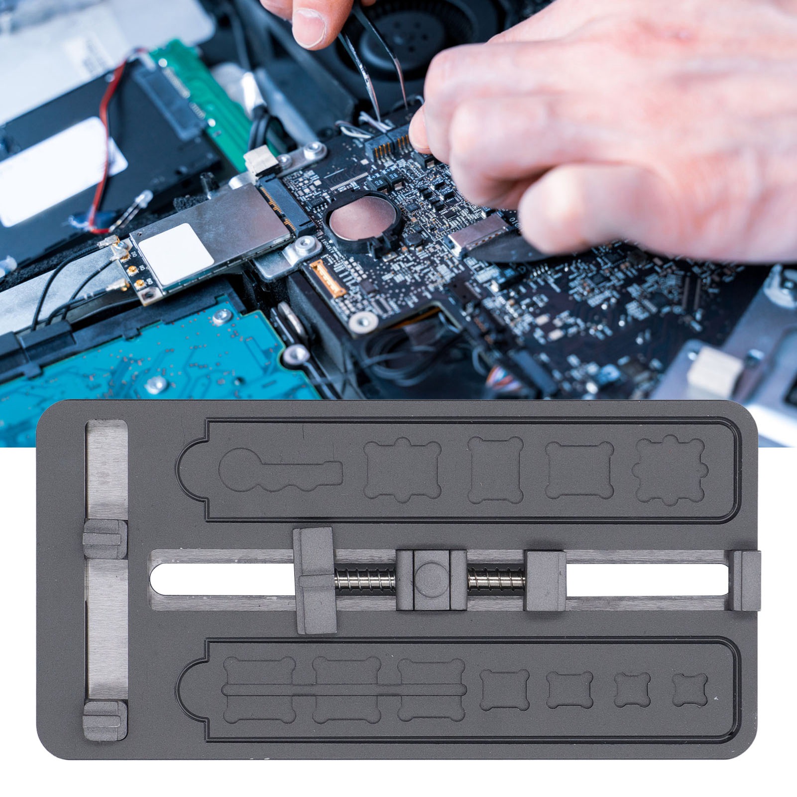 Reparaturzangen Mit Rillen Zum Entfernen Von Klebstoff Von Ic-chips Und Verdickte Leiterplattenzangen Zur Reparatur Und Befestigung Von Motherboards.