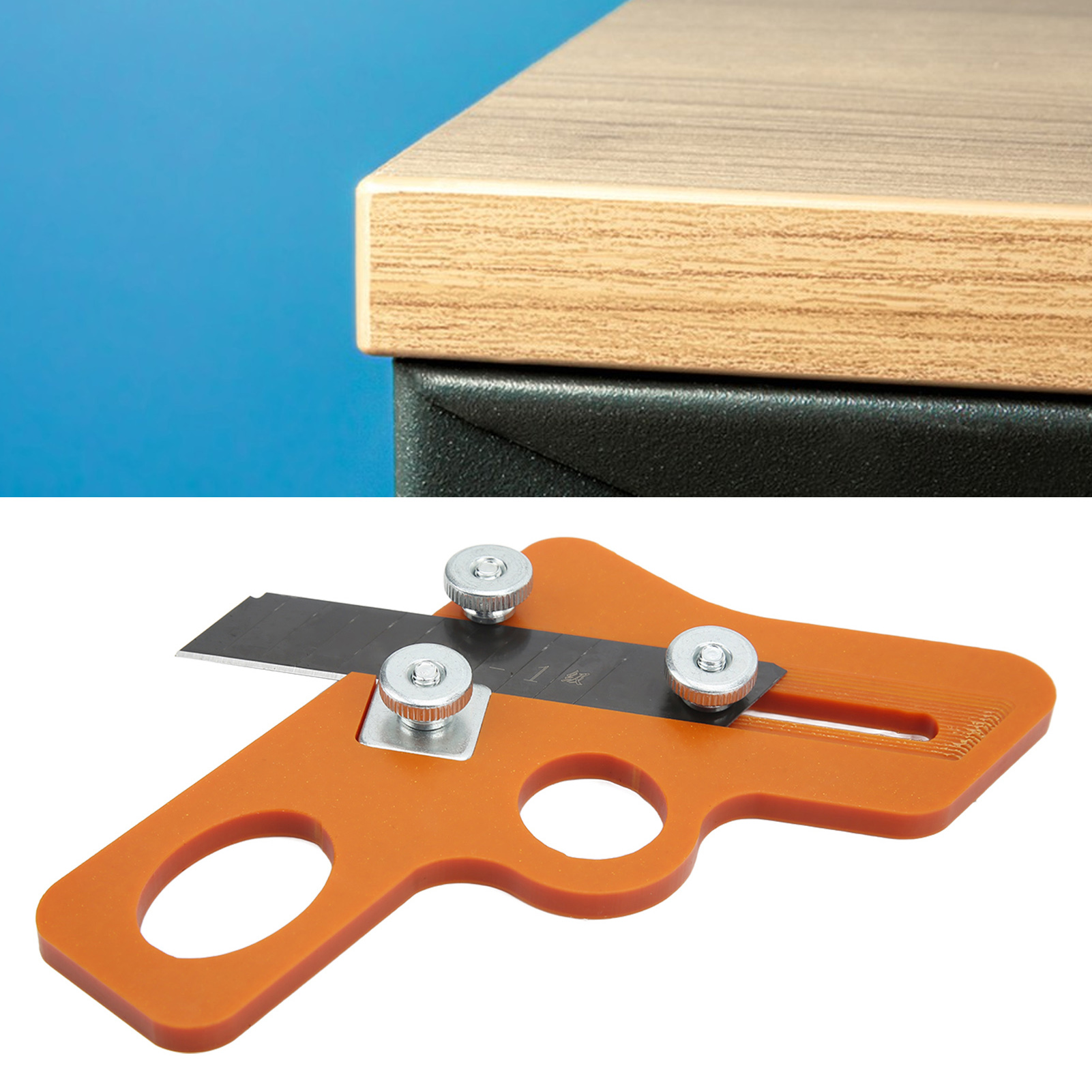 6-mm-kantenanleimwerkzeug Für Die Holzbearbeitung, Für Unlackierte Platten, Dickes Pvc-kantenabzieh- Und Schneidemesser, Einwegmodell.