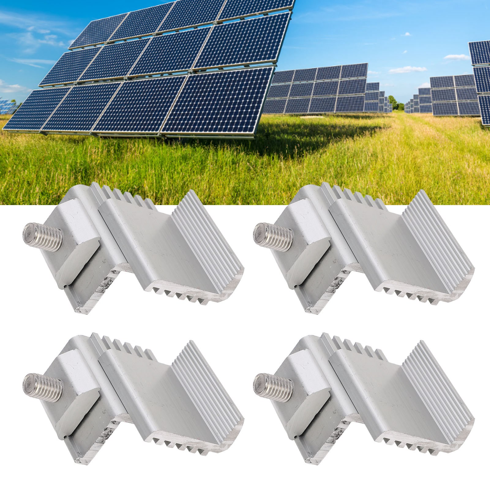 Verstellbare Randdruckkomponenten Für Montagehalterungen Von Solar-photovoltaikanlagen