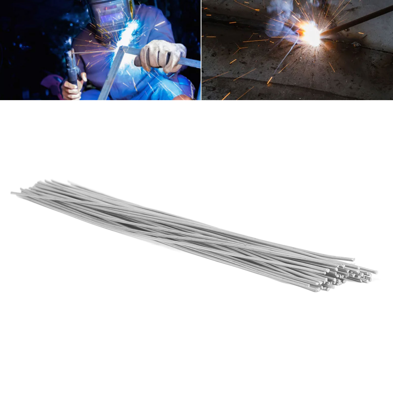 Aluminium-schweißdraht Für Niedrige Temperaturen, Fülldraht-aluminium-schweißdraht, Kupfer-aluminium-schweißdraht, Aluminium-schweißelektrode, 2,0 Mm, 50 Stück Pro Packung