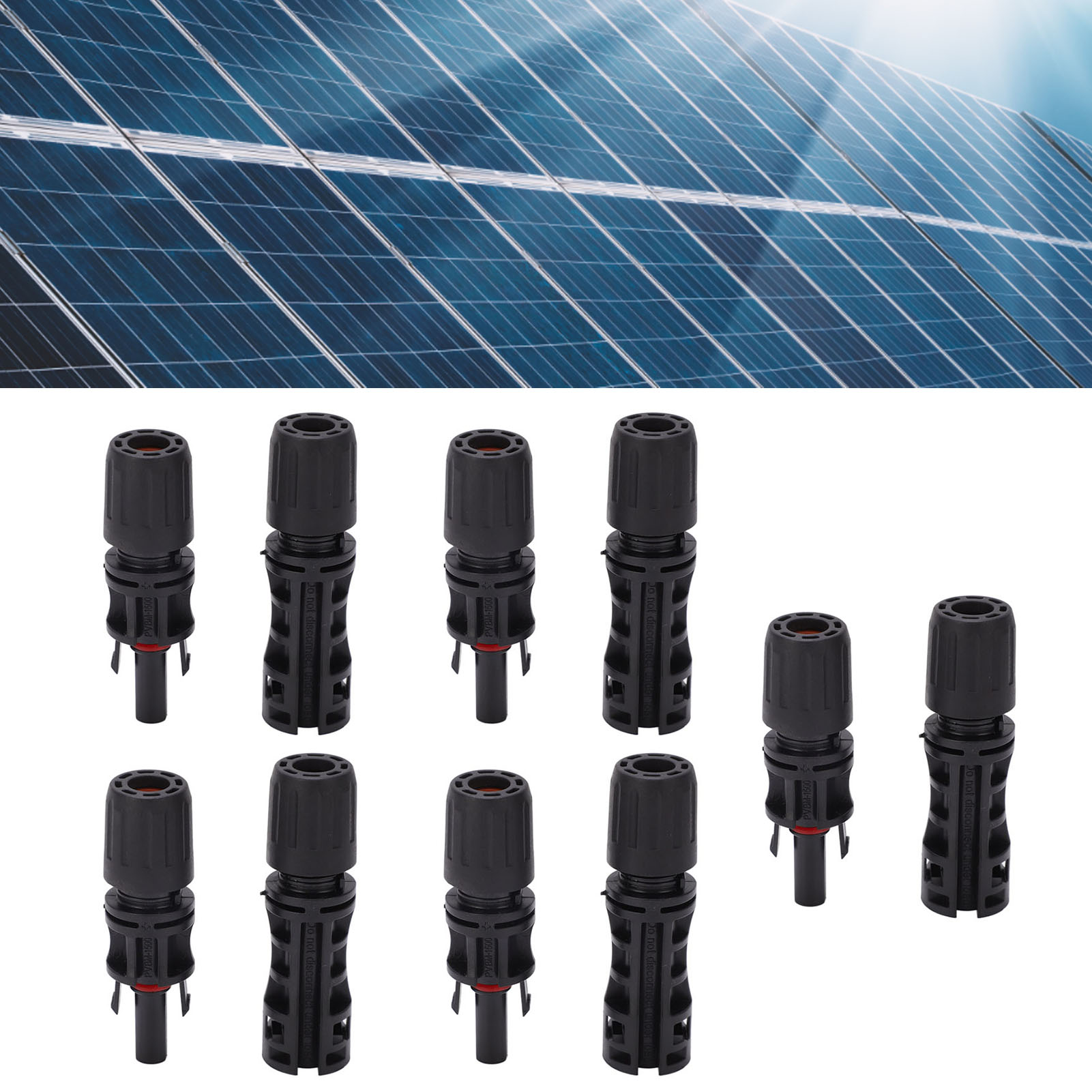 Kabelverbinder Für 1500-v-gleichstrom-solarpanel, Ip67, 50 A