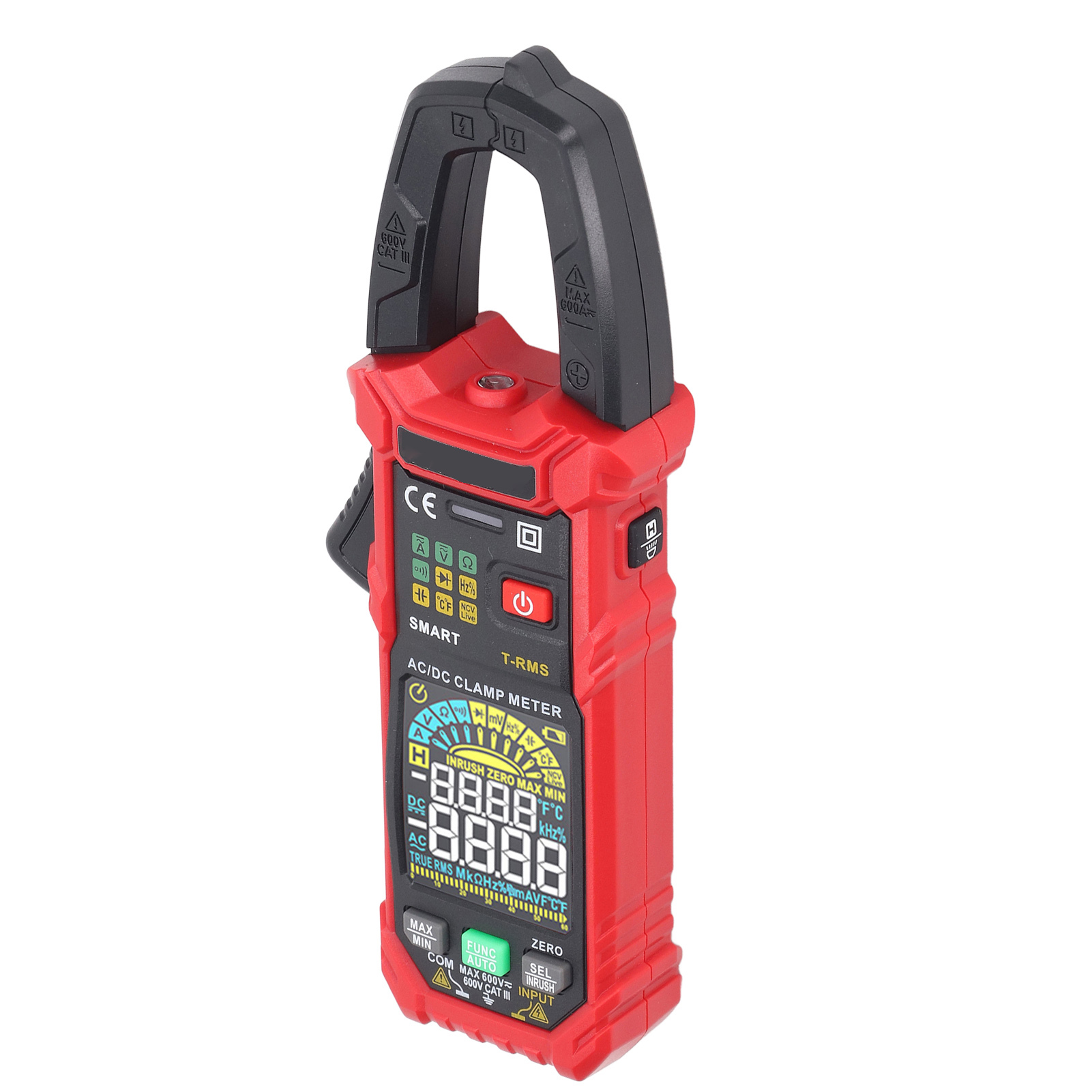 Ht203d Stromzangenmultimeter, Hochpräzises Digitales True-rms-stromzangenmultimeter Für Die Elektrotechnik