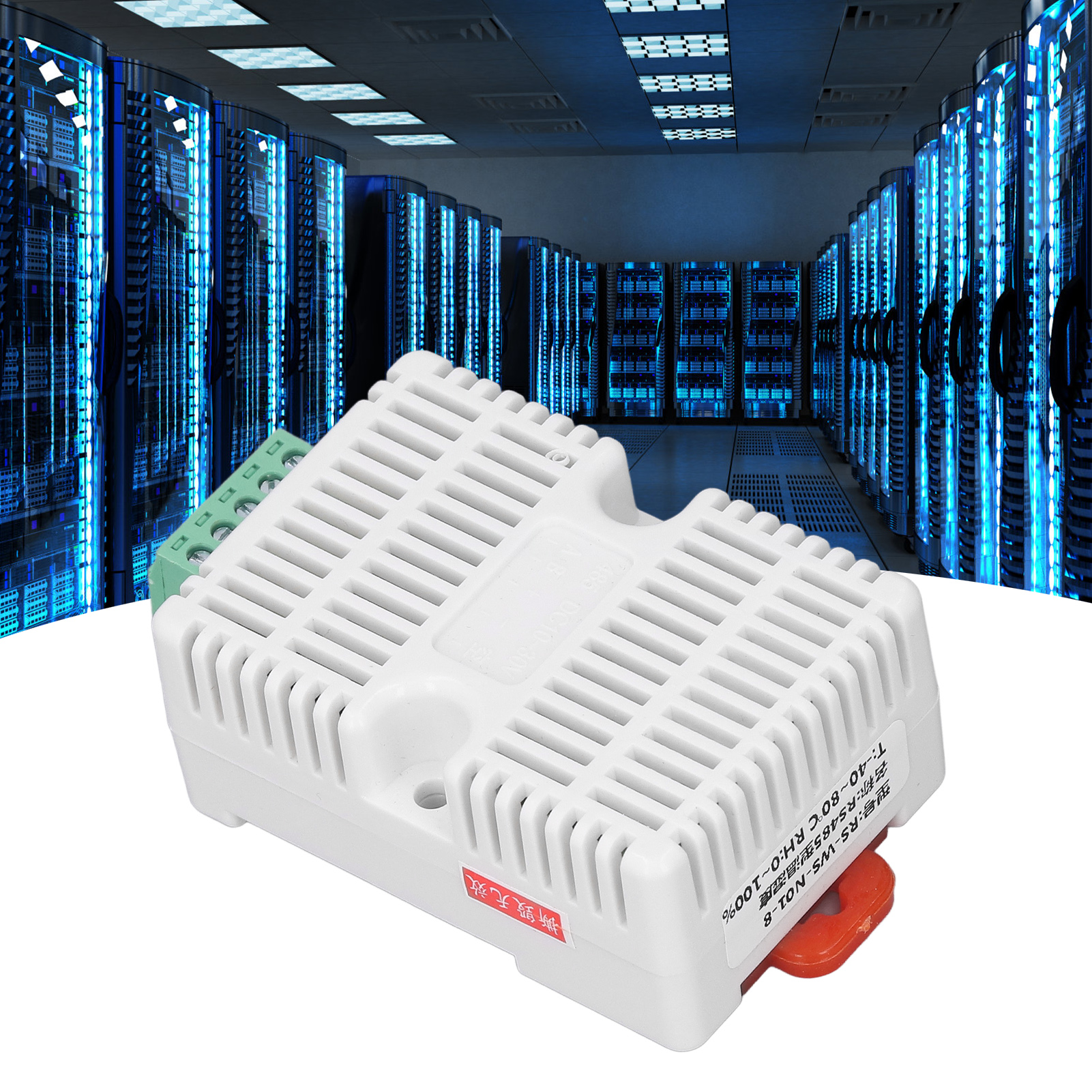 Dc10-30v Din-schienen-temperatur- Und Feuchtigkeitssensormodul Mit Modbus Rs485-protokoll-temperatur- Und Feuchtigkeitstransmitter