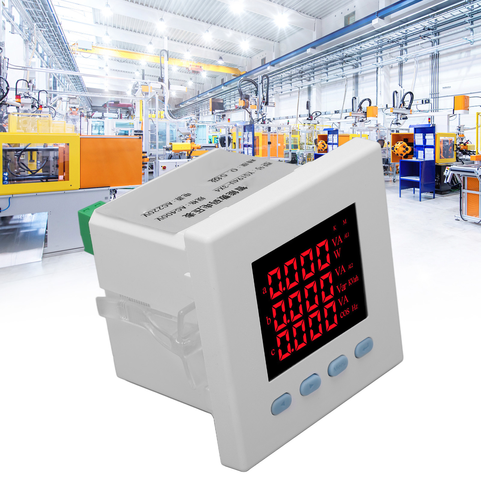 Yg194u-3x4 Ac220v Dreiphasen-smart-digitalvoltmeter
