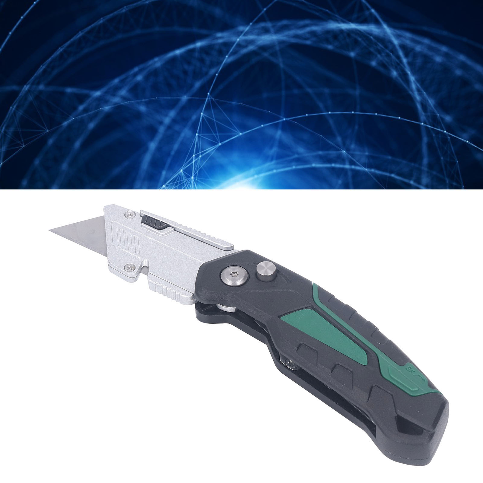 Klapprasierer, Teppichschneider, Tapetenschneider, Hochwertiges Stahlgraviermesser W4500