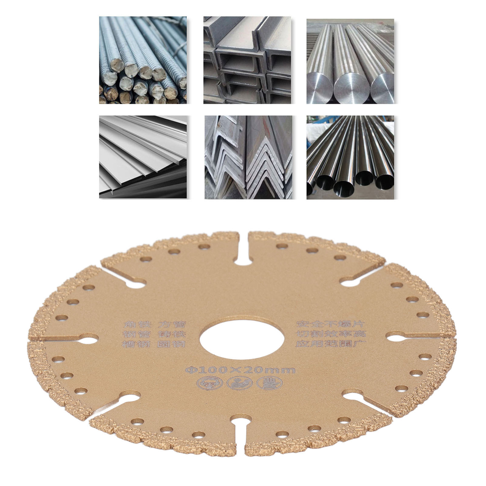 Multifunktions-sägeblatt Zum Schneiden Von Eisen Und Zum Hartlöten, 100 X 20 Mm