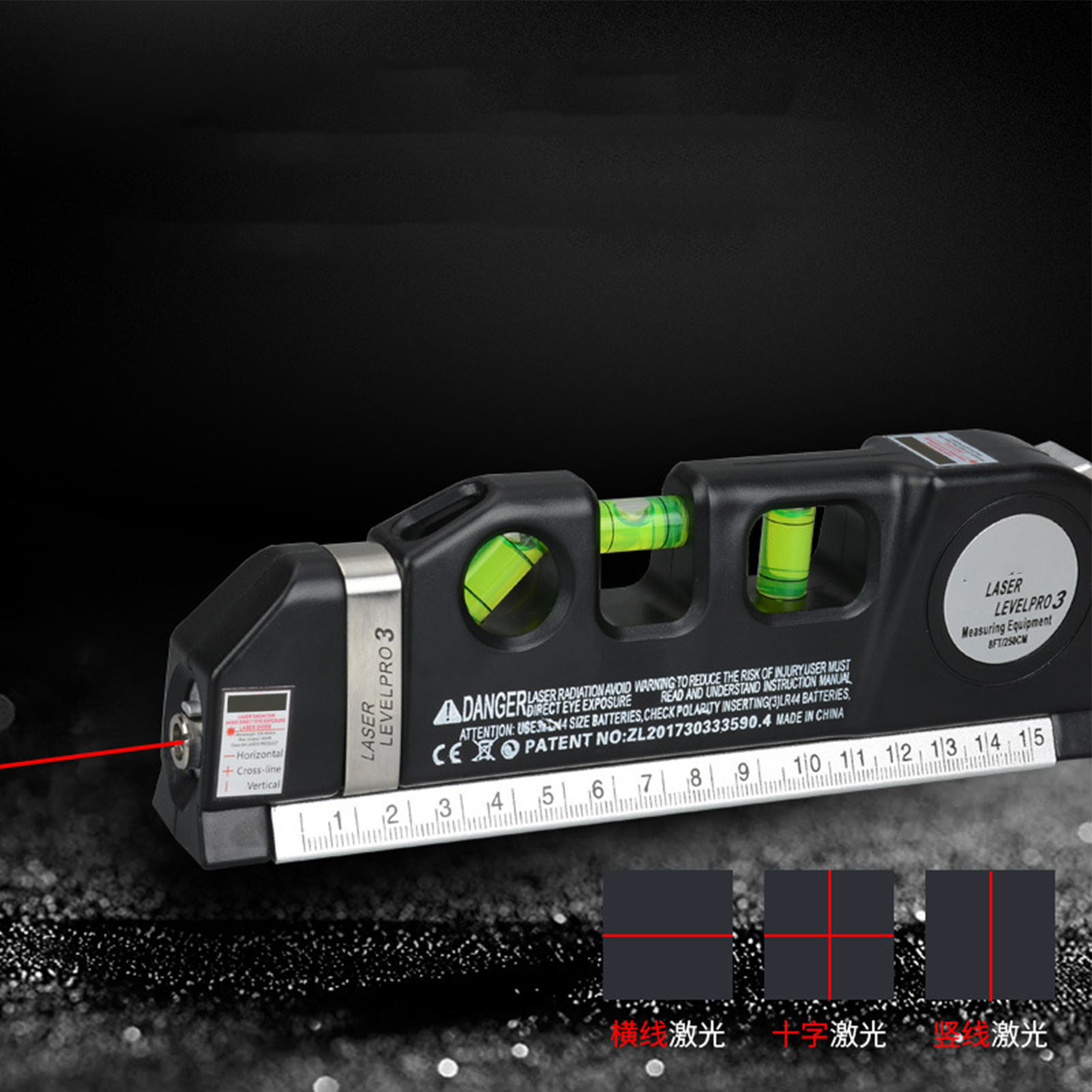 Multifunktionales Laser-nivelliergerät, Infrarot-laser-linienmarkierungswerkzeug
