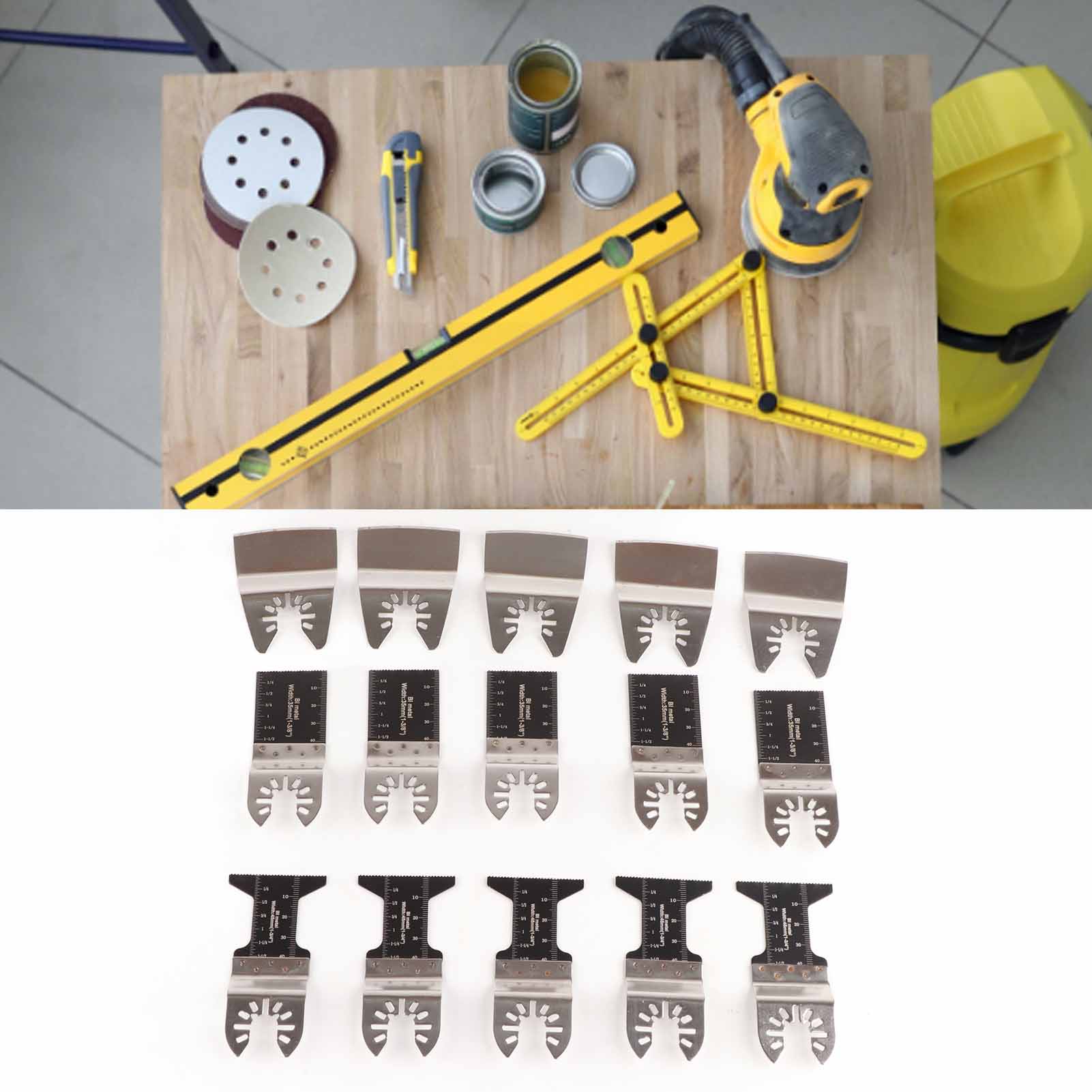 Zubehör Für Schwenkwerkzeuge, Schnellverschlusszubehör In Offener Ausführung, Zubehör Für Multifunktionstrimmer, 34 Mm Und 45 Mm Gebogene Bimetallscheren, Verkauft In 5er-packs.