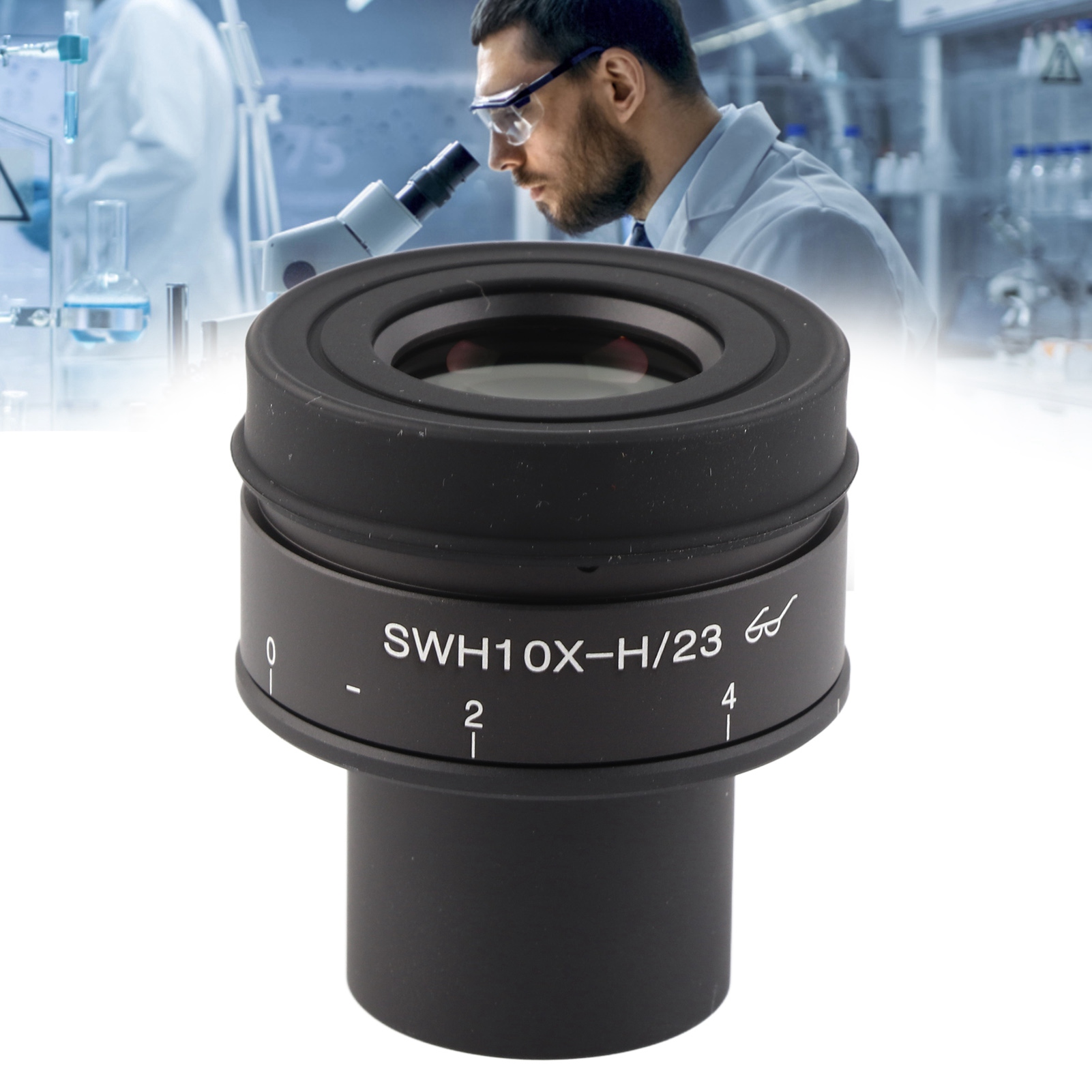 Swhn10x-h/23 Verstellbares Weitfeldokular Für Olympus Stereomikroskope