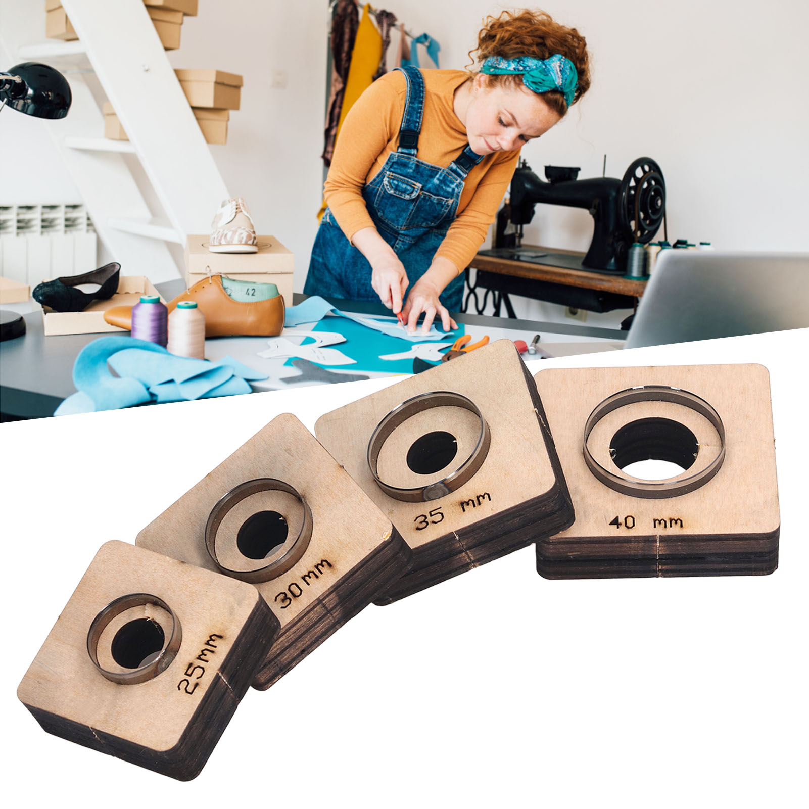 4-teilige Runde Ausstechform