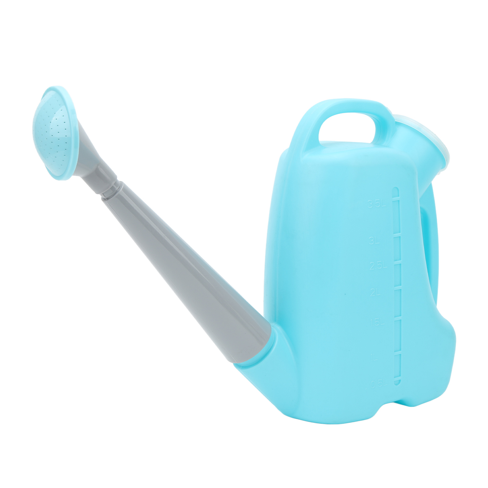 Himmelblaue Bewässerungskanne 1507-1, Gartensprenger Mit Langem Ausguss, Großes 3,5-liter-fassungsvermögen Für Gemüse