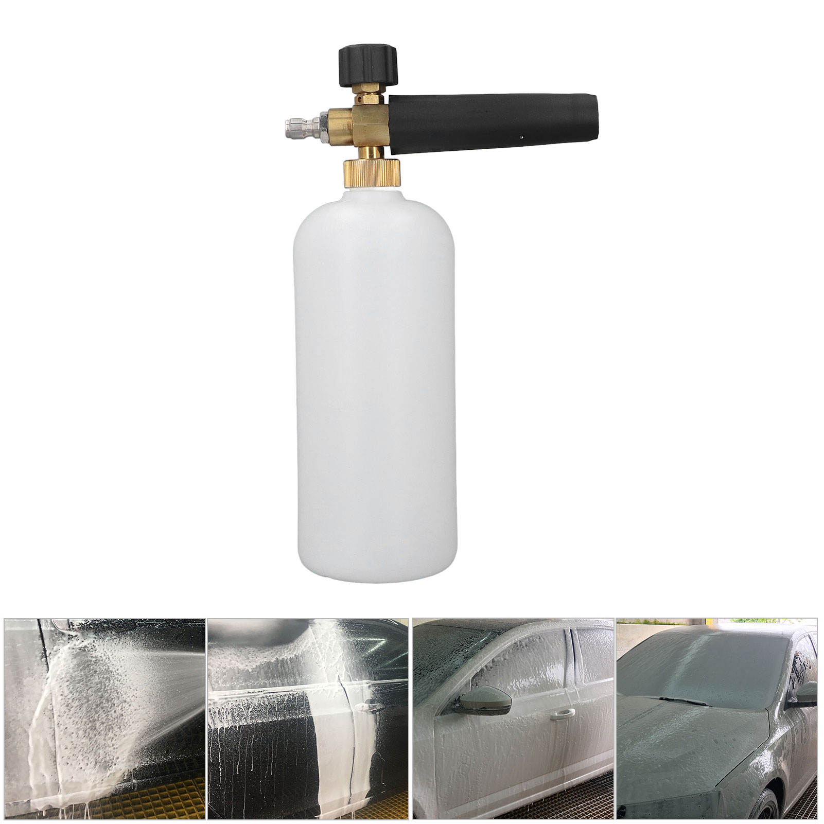 Hochdruck-schaumsprühgerät Für Die Autowäsche, Maximaler Wasserdruck 4350 Psi, Schaumsprühdüse Für Reinigungsmaschinen, 1/4"-npt-schnellanschluss