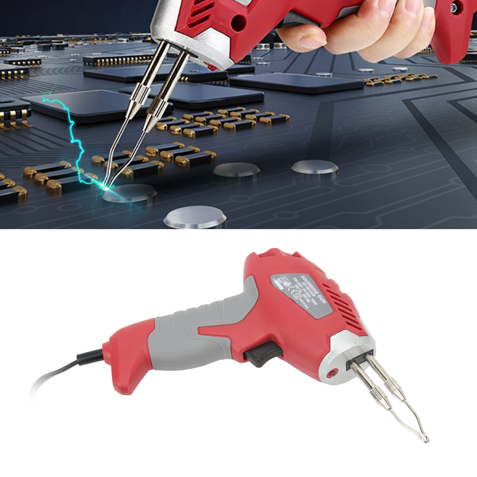 180-w-handlötbrenner, Externe Heizung, Manuelle Lötzufuhr, Europäischer Standard 220–240 V
