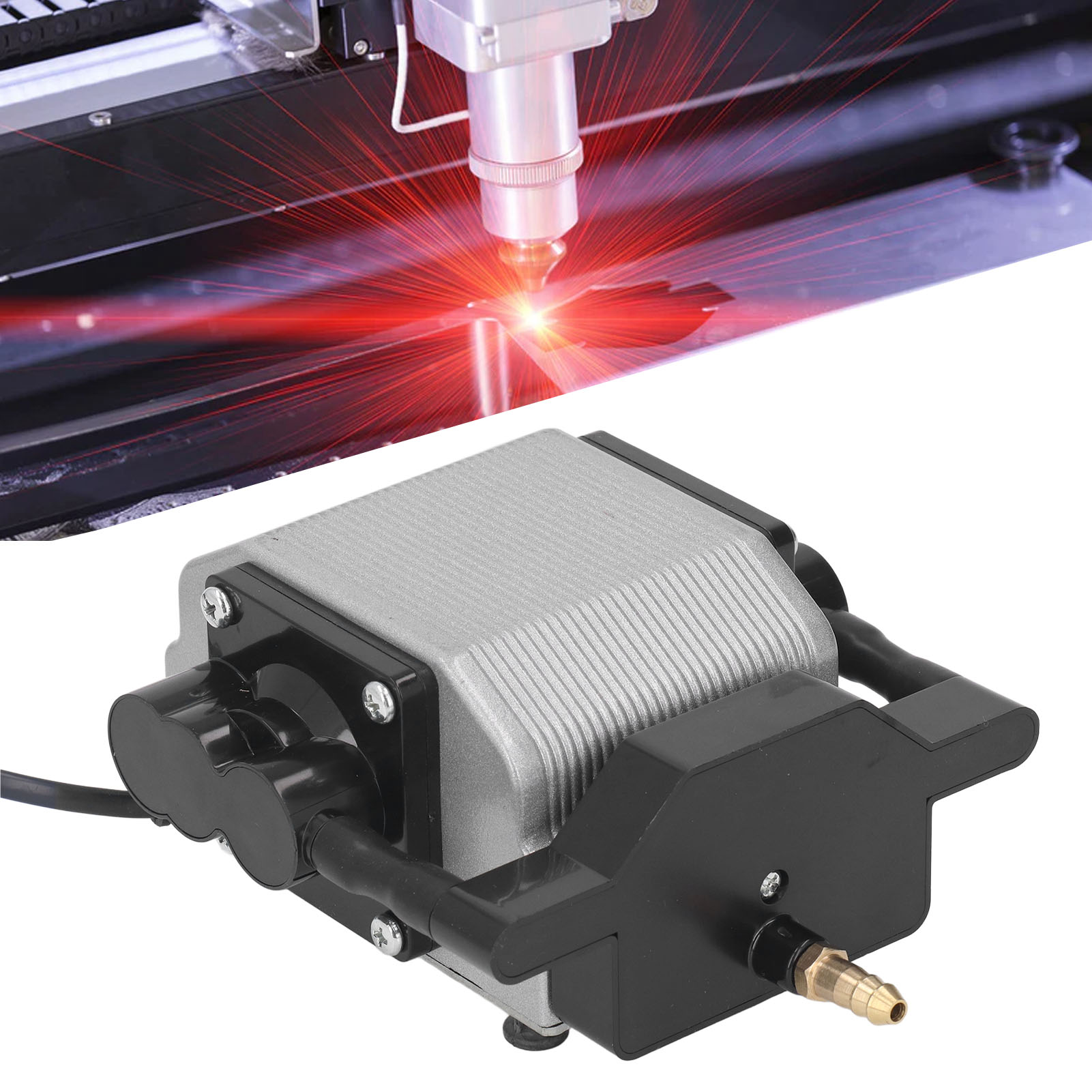 Luftunterstützte Laser-luftpumpe, Kompatibel Mit Den Meisten Laserschneidmaschinen, Für Glatte Kanten, Sauberes Schneiden, Schutz Der Laserlinse Und Niedrigen Geräuschpegel (dc-30).