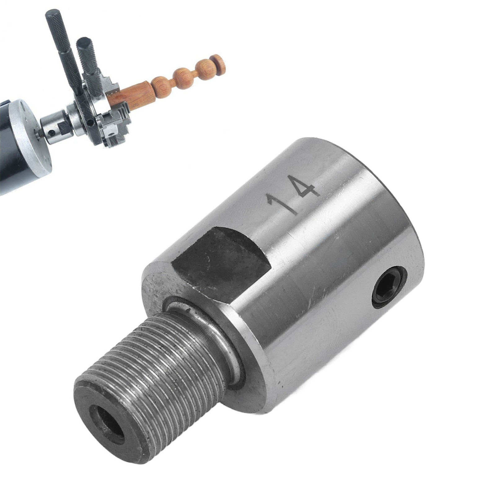 14-mm-m14-adapter, M141, Pleuelstangenaufnahme, Holzbearbeitungsfutter, Drehbank, Tischfräsmaschine, Diy-m14-adapter