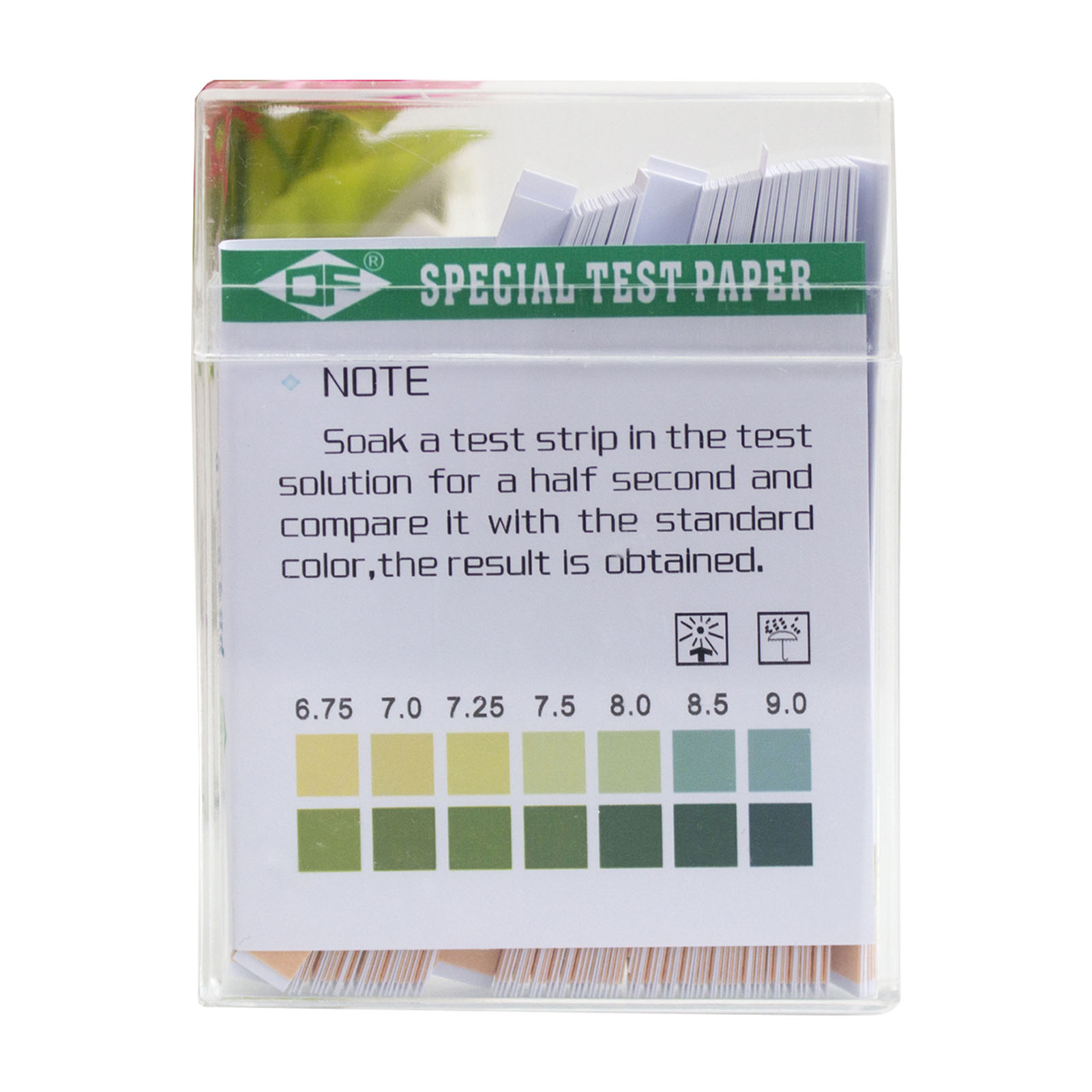 Zweifarbiges Präzisions-ph-testpapier Df 4,5-9,0 (speichel, Boden, Fruchtwasser, Ph-testpapier)