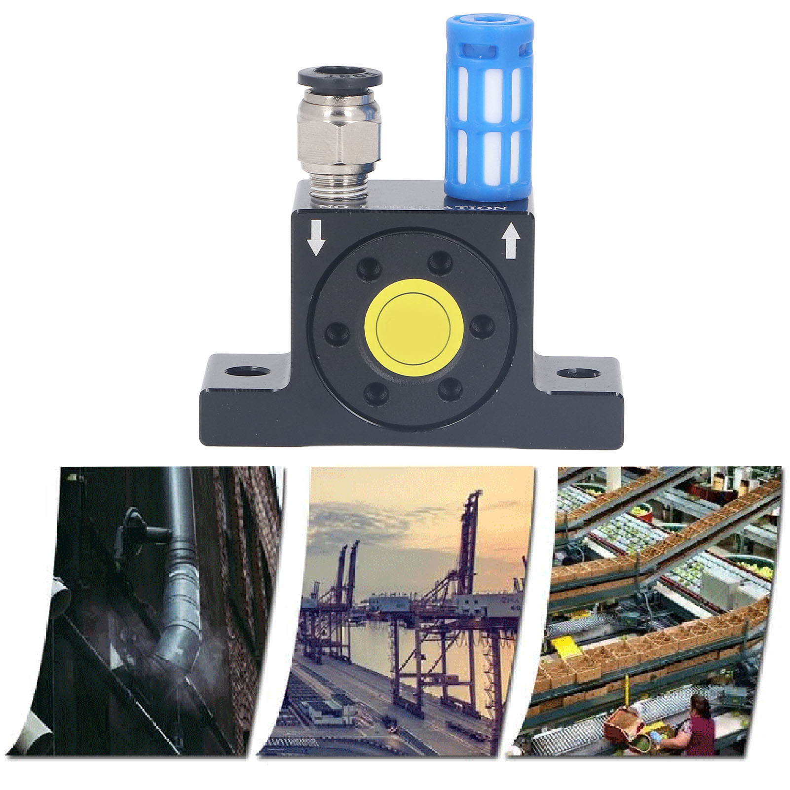 Gt6 G1/8" Pneumatischer Turbinenvibrator, Industrieller Pneumatischer Turbinenvibrator