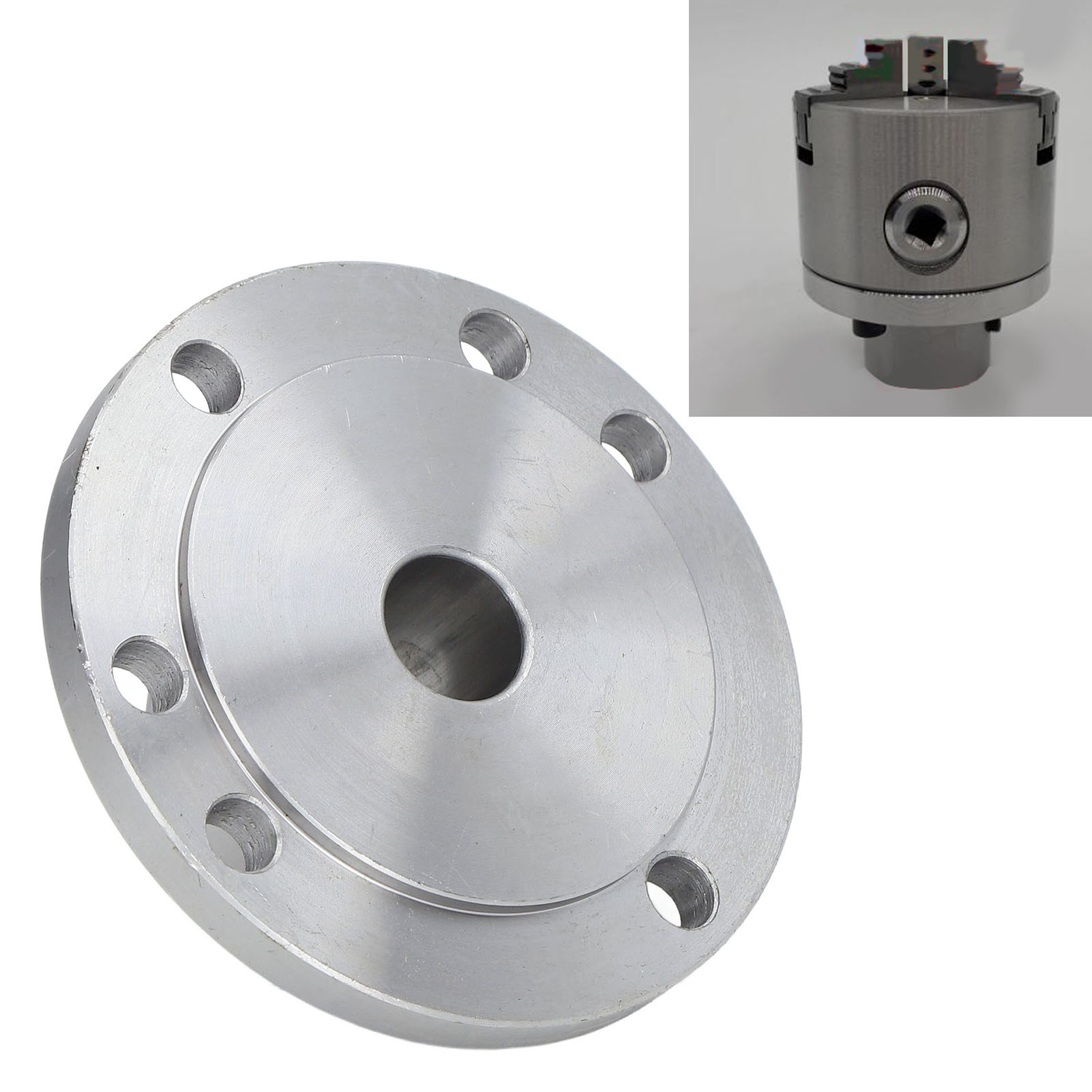 Der 100-mm-spannfutteranschlussflansch Ist Für 25-mm-spannfutter Wie K11-100, K12-100 Und K72-100 Geeignet.