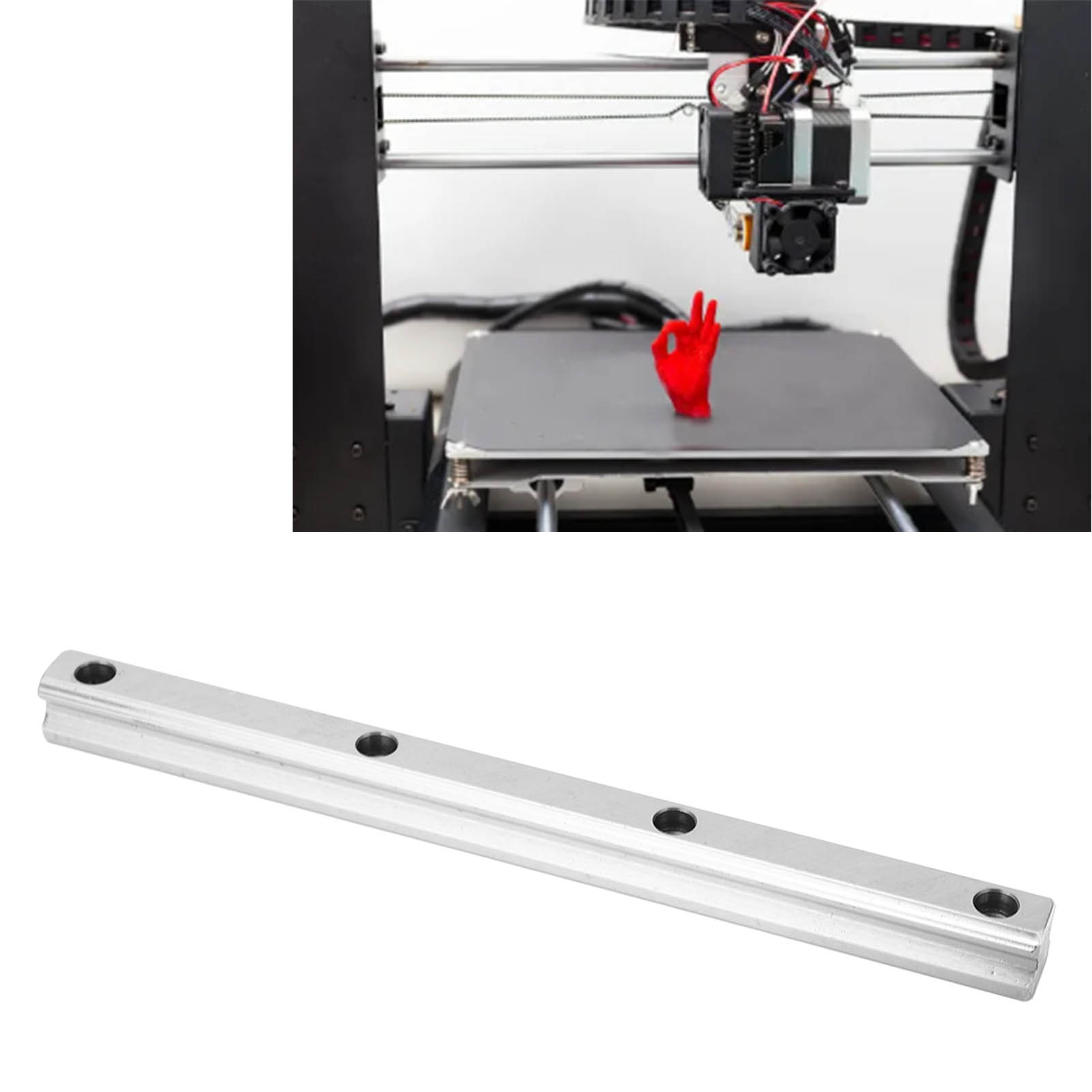Hgh15 Führungsschiene – 200 Mm Linearführungsschiene, Modul Für Linearbewegung