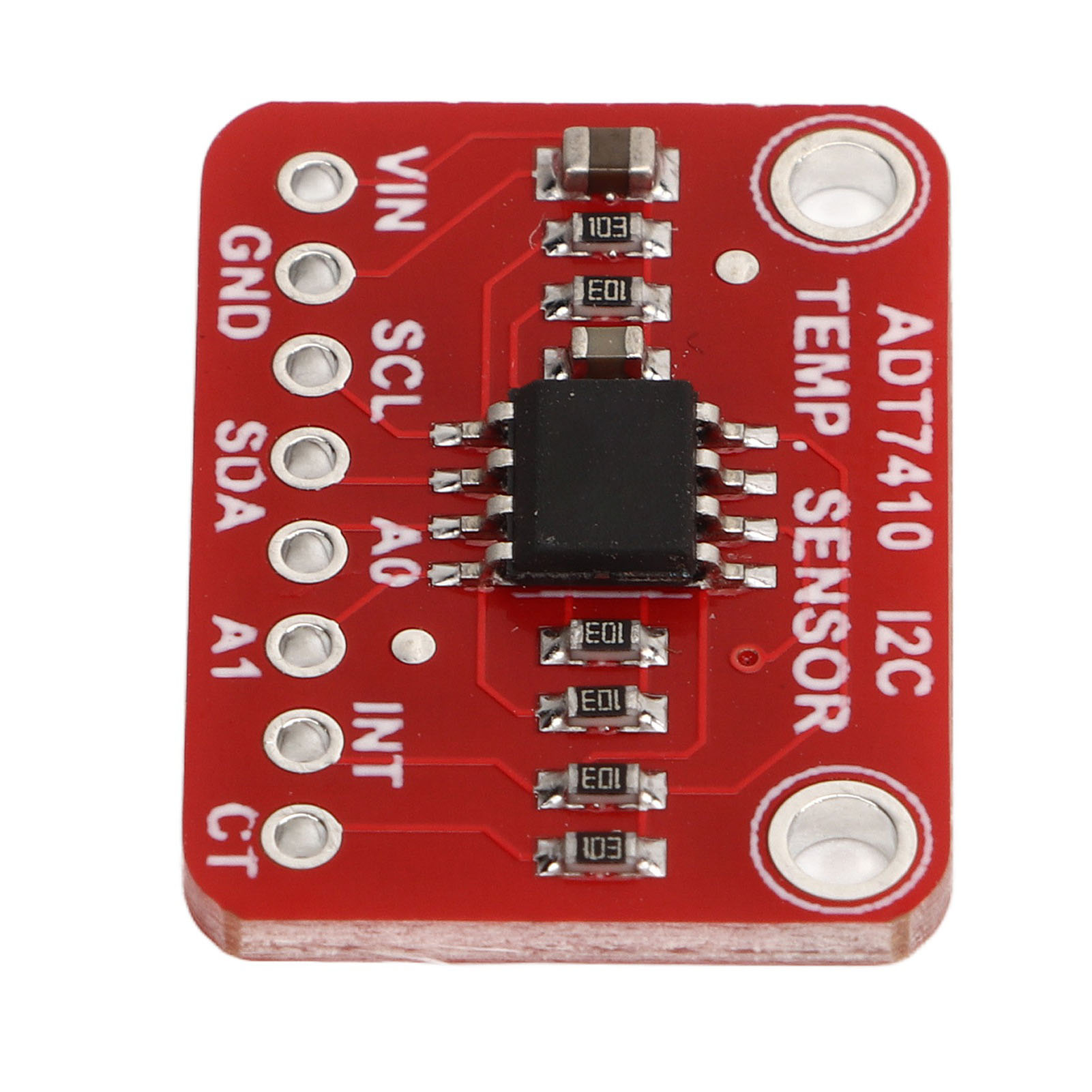 Verteilerplatine Für Den Hochpräzisen Temperatursensor Adt7410 -40 °c Bis +105 °c, I2c-schnittstelle