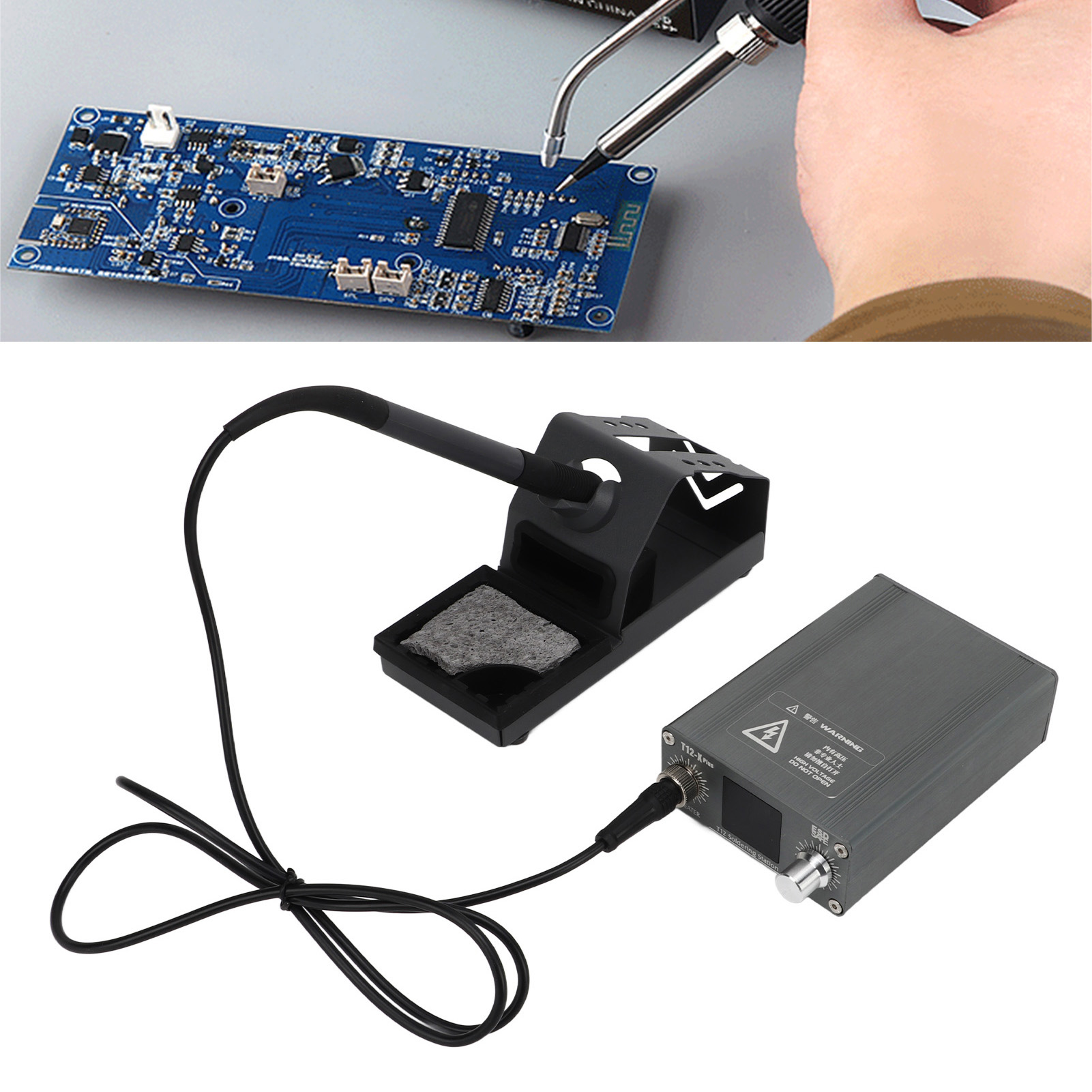 Intelligente, Antistatische Lötstation Mit Konstanter Temperatur, Tragbare Hochfrequenz-lötstation Mit Digitalanzeige, Lötset Für Die Reparatur Von Mobiltelefonen, Europäischer Standard 100–240 V