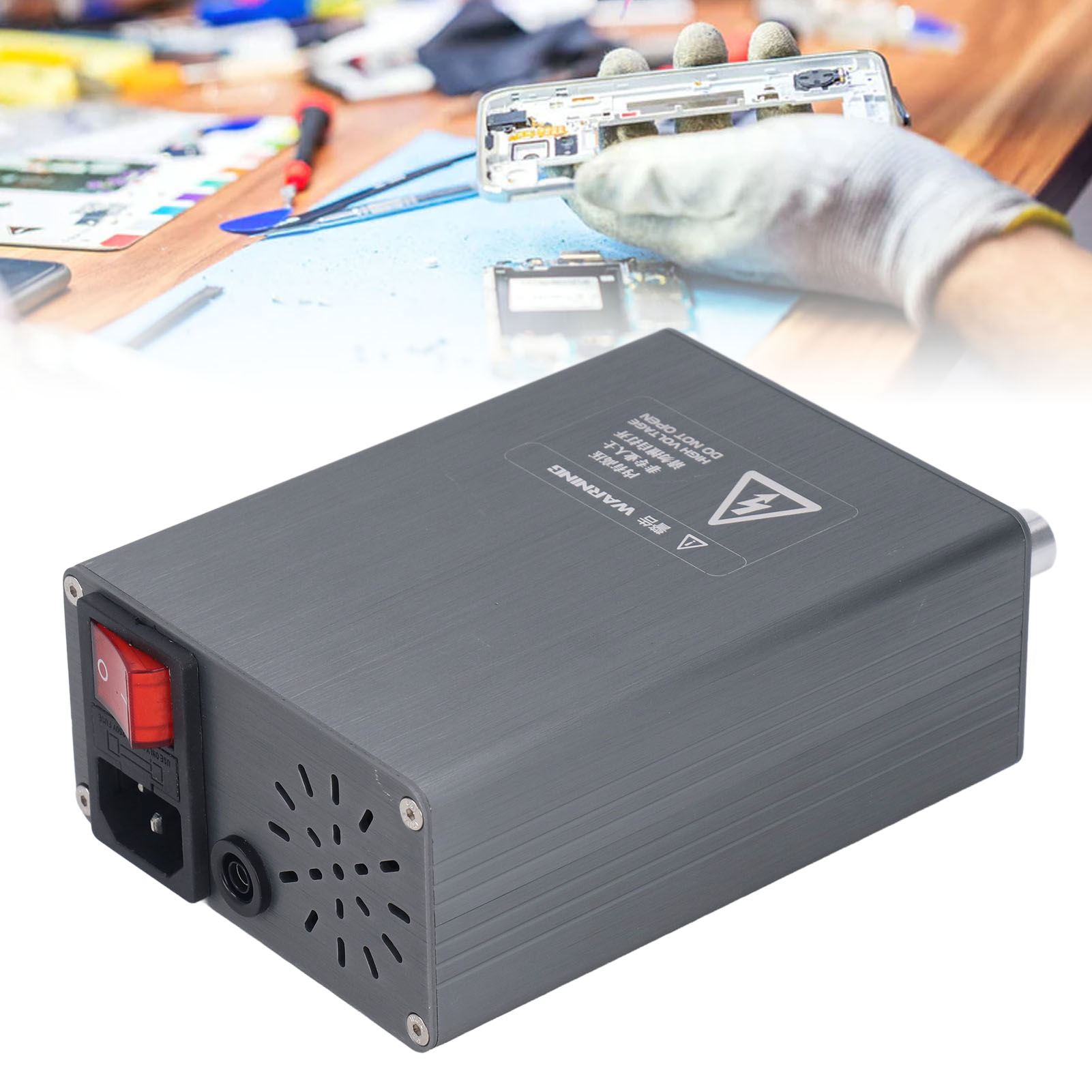 Oss St91+ Doppelstation-lötkolben, Hohe Leistung, Einstellbare Temperatur, T12 Digitalanzeige Für Handy-reparatursets (europäischer Standard 110-240 V)