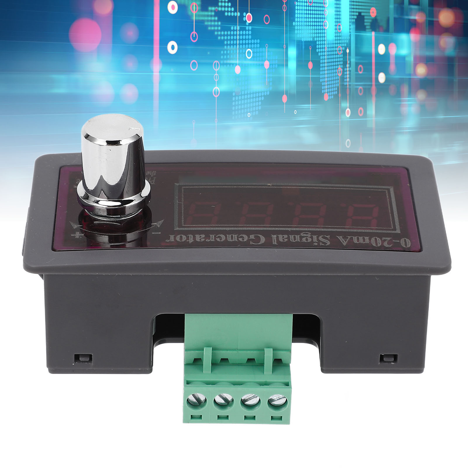 0-20 Ma Drucktaster-stromsignalgenerator, Einstellbarer Sps-ventiltransmitter, Frequenzumrichter, Dcs-steuerung, 15-28 Vdc Milliamperemeter.