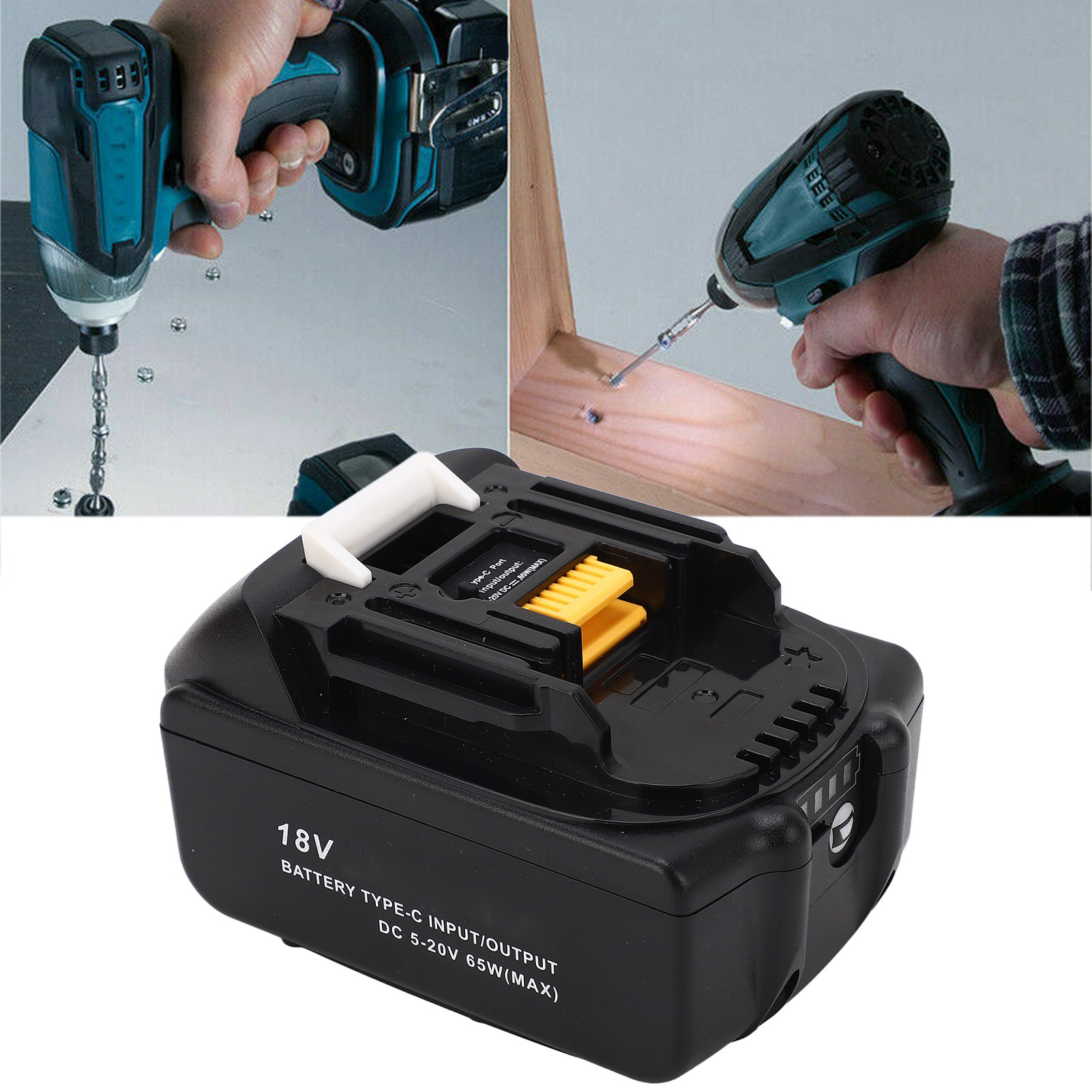 Makita 18v Akkus (bl1830, Bl1840, Bl1850, Bl1860) Mit Typ-c 3,0ah.