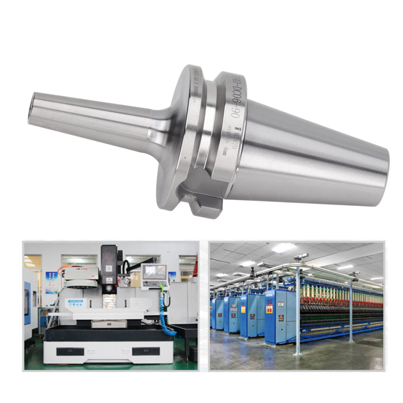 Hochpräziser Cnc-zugwerkzeughalter Bt40-dc06-90