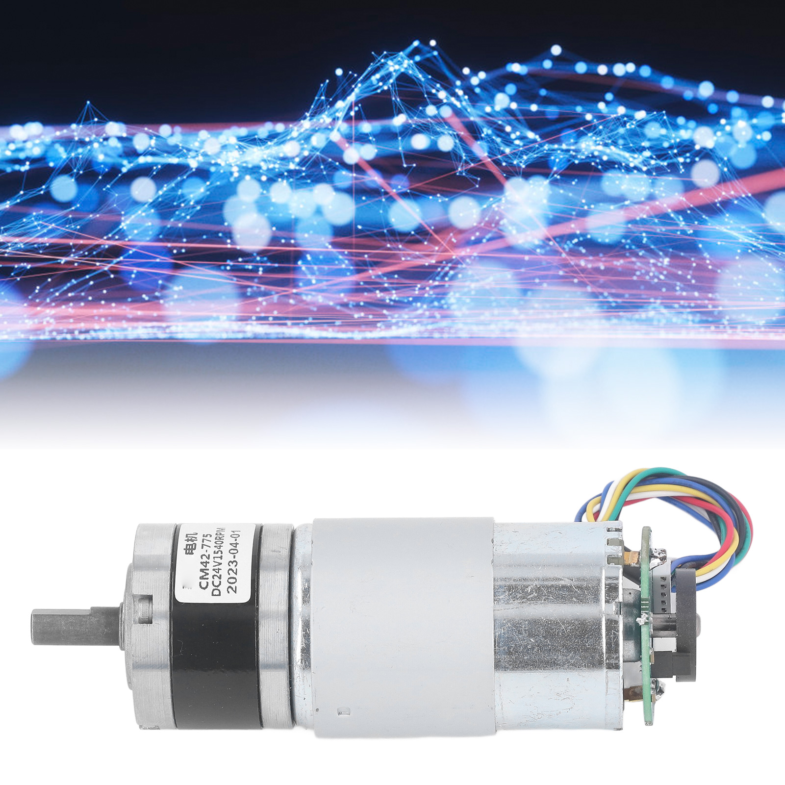 Cm42-775 Gleichstrom-planetengetriebemotor Mit Variabler Drehzahlregelung, 775 Riemen-encoder, Hohem Drehmoment, 24 V Gleichstromversorgung, 1540 U/min, Vorwärts- Und Rückwärtslauf.