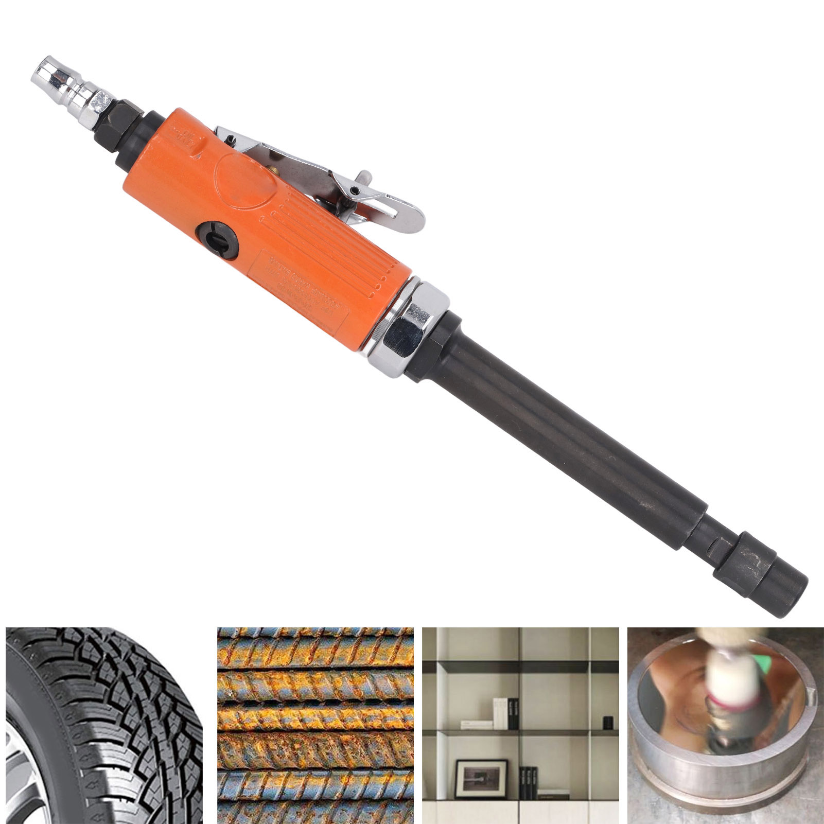 Wh-8186c Pneumatische Schleifmaschine Mit Verlängerter Stange, Poliermaschine, Druckluft-reifenreparaturmaschine