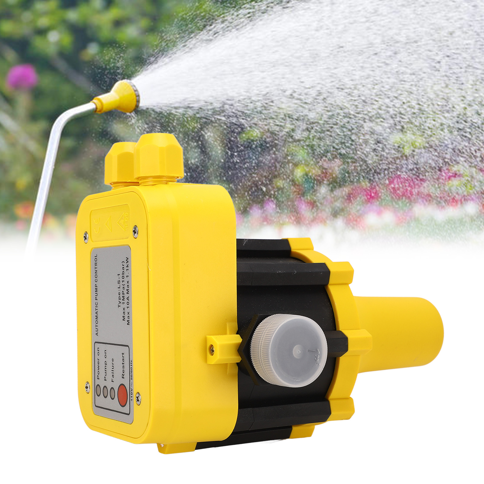 Automatischer Druckschalter 110v Für Wasserpumpen, Elektrische Steuerung, Kurzschlussschutz, 1,1kw, Für Selbstansaugende Pumpen, Jetpumpen, Gartenpumpen.