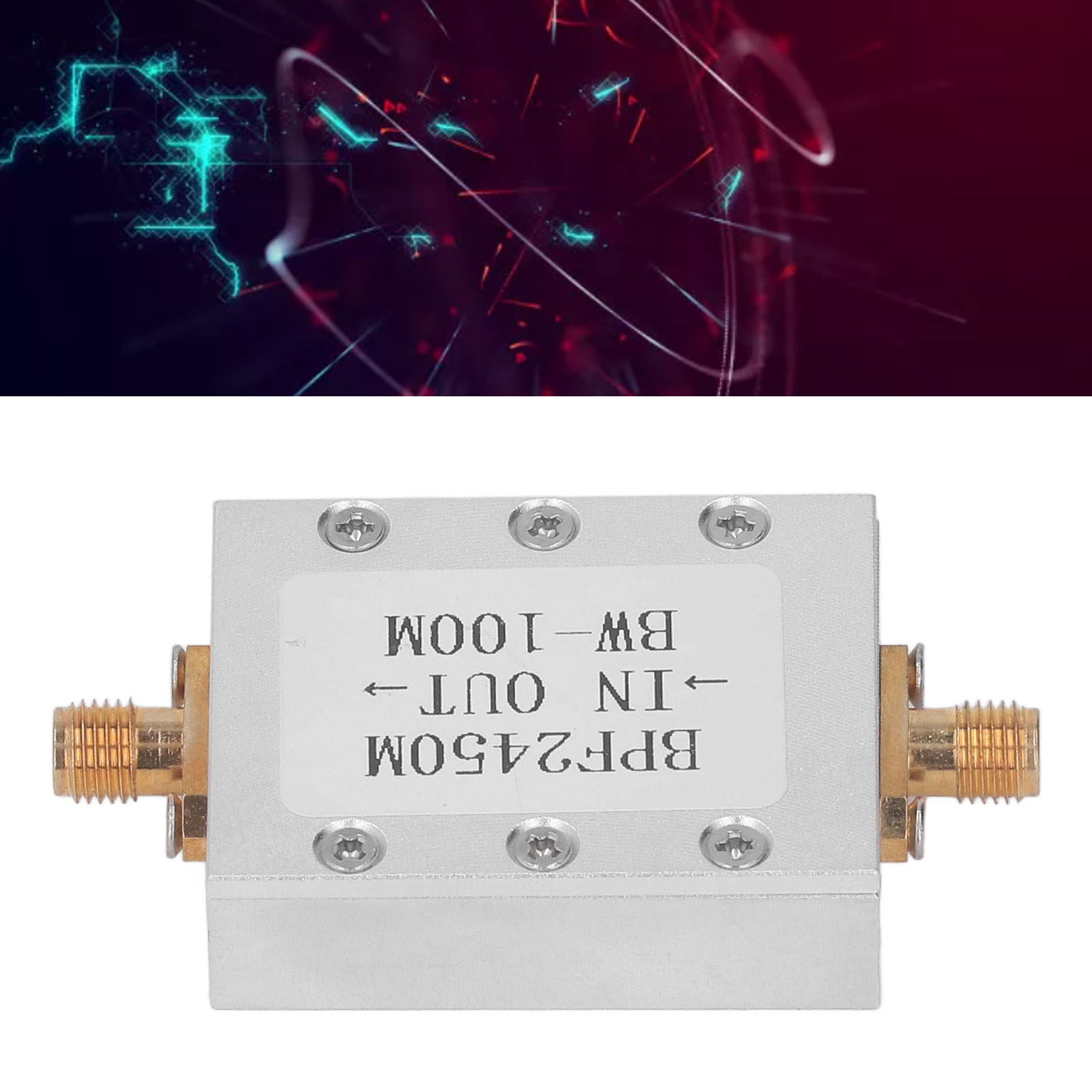 2,4 Ghz 2450 Mhz Bandpassfilter Zur Schmalbandfilterung, Um Interferenzen Mit Wifi, Bluetooth Und Zigbee Zu Verhindern.