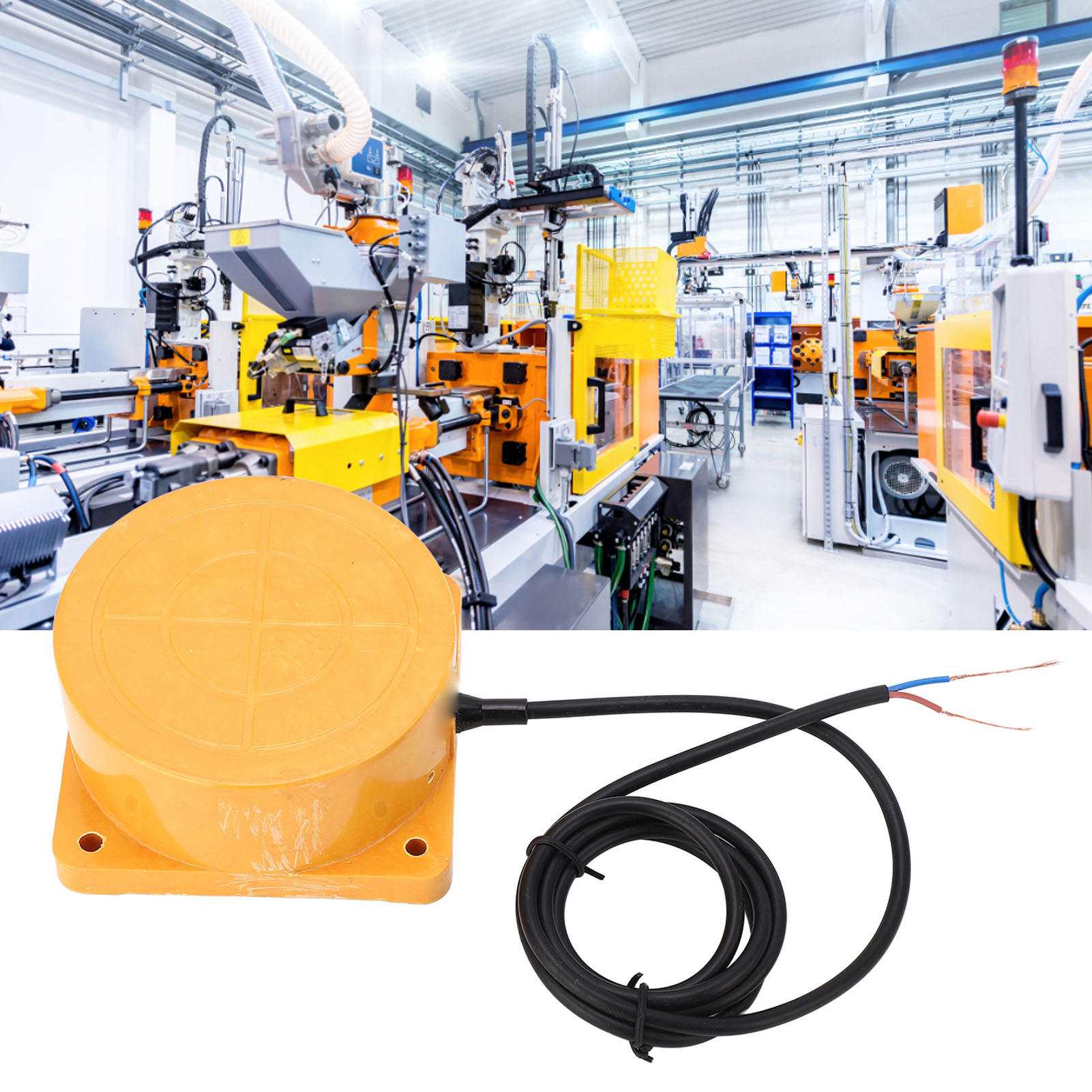Tca-2050a Induktiver Näherungssensor, Zylindrischer Näherungssensor, Zweidraht, Normalerweise Offen, 90–250 V Ac
