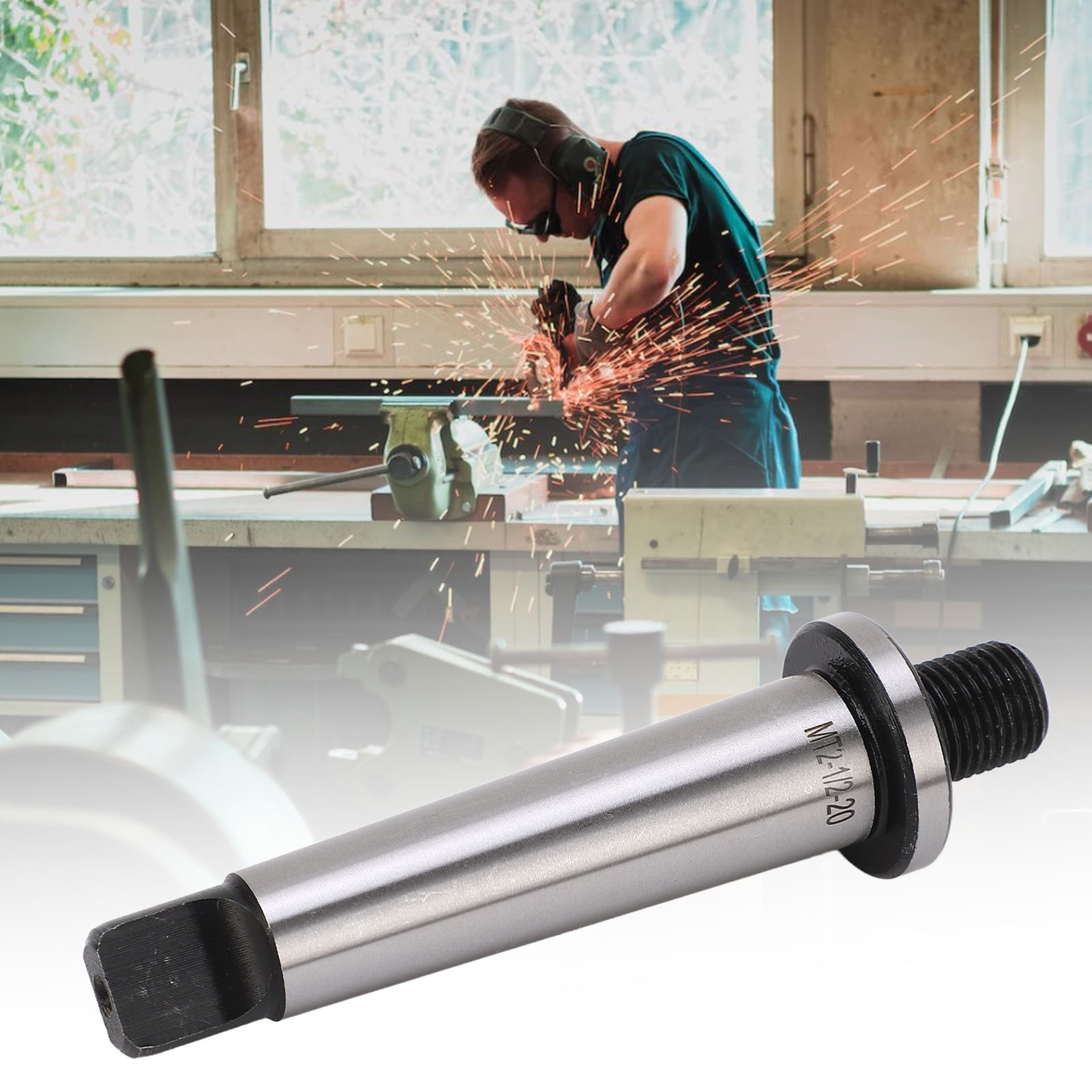 Mt2-bohrfutter Mit 1/2"-20-gewinde, Gehärtetes Drehfutter, Werkzeugaufnahmeadapter, Bohrwerkzeughalter, Pleuelstange