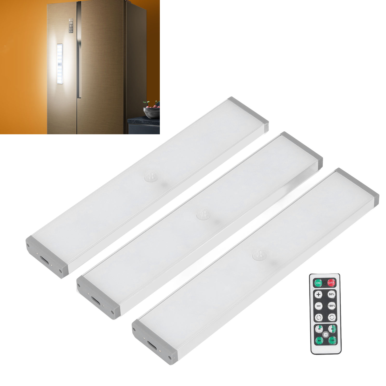 Intelligente Led-lampe Mit Personenerkennung, Usb-ladestation Und Ultradünnem Lichtstreifen, Geeignet Für Inspektion, Lesen, Schmuckbewertung Usw.