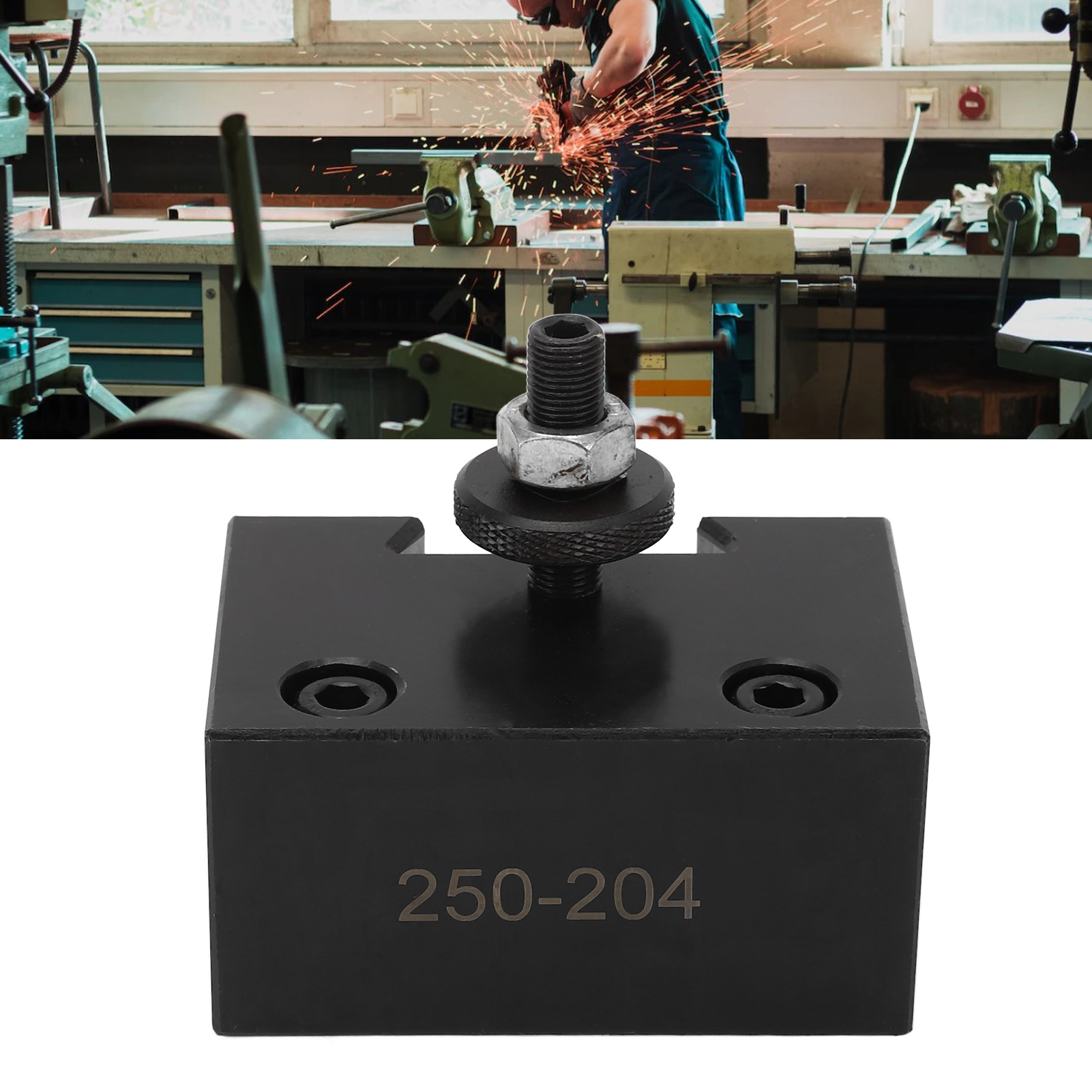 Bxa 250-204 Nr. 4 Schnellwechsel-werkzeughalter, Hochleistungs-bohrstangenhalter, Geeignet Für 10-15-zoll-drehmaschinen