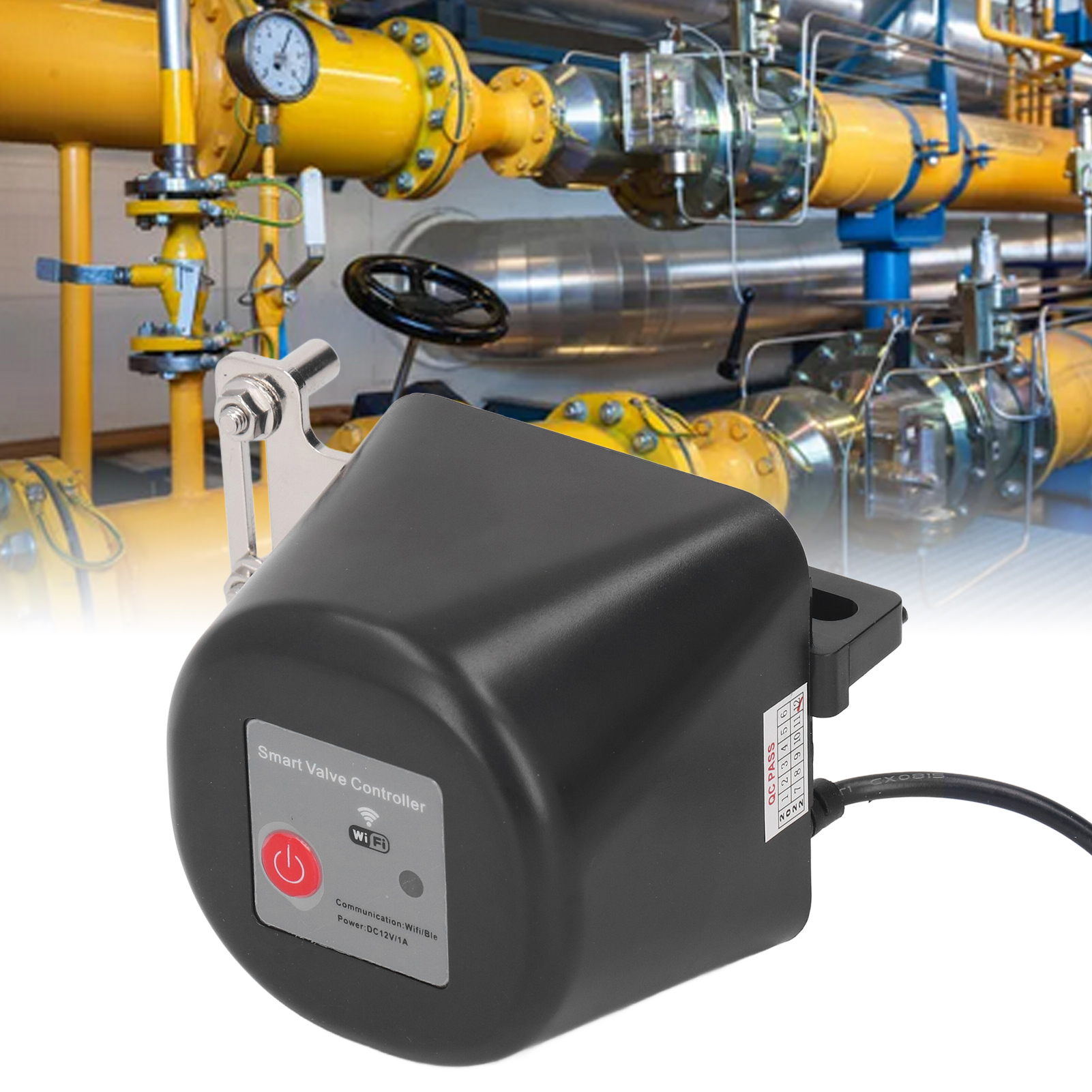 Intelligenter Ventilregler, Elektrischer Ventilregler, Tuya Wi-fi Intelligentes Rohrabsperrventil, Ventilroboter, Europäischer Standard Ac100240v