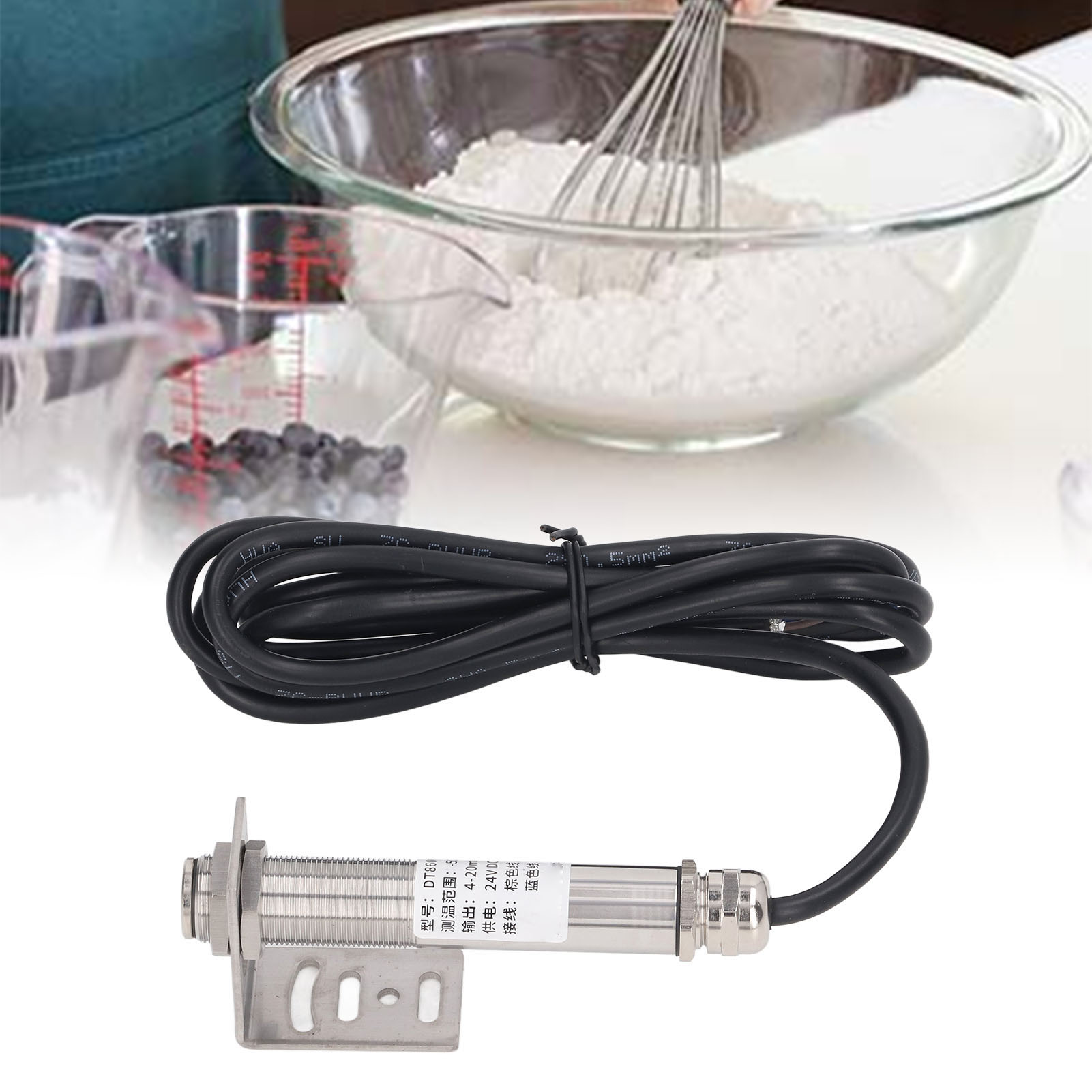 Metallsonde Dt8600bx, Berührungsloses Online-temperaturmessgerät 20:1 (dc24v)