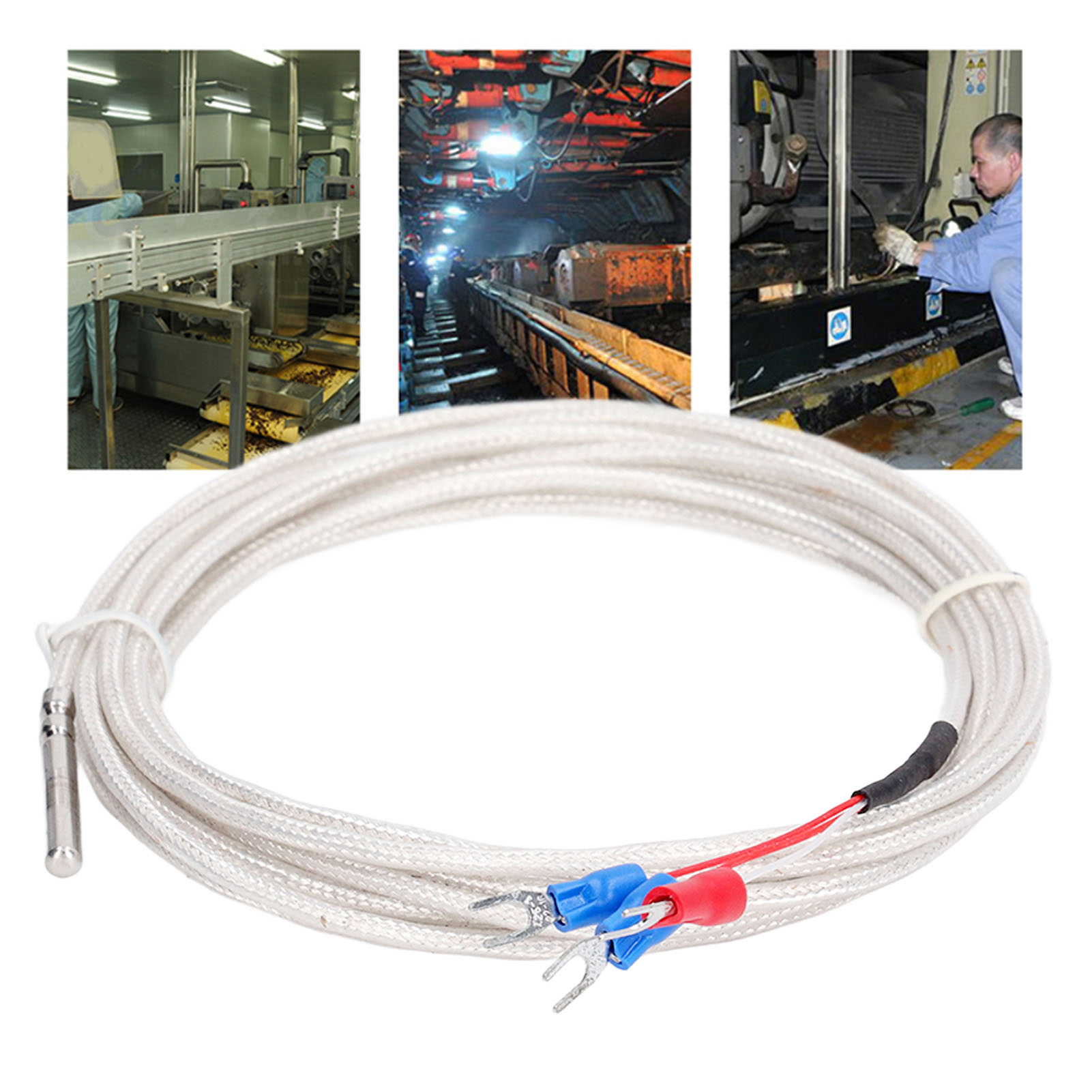 Wzpt-10 Pt100 Temperaturfühler, Thermoelement Typ K, Wasserdicht, Korrosionsbeständig, Hochtemperatur- Und Hochdruckbeständig, Hohe Präzision