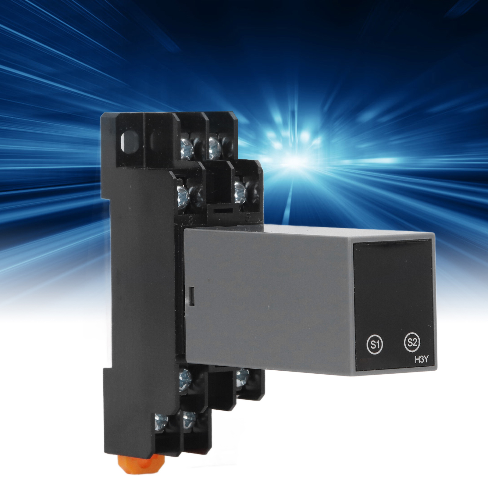 Multifunktionales Digitales Zeitverzögerungsrelais H3y-22 Kanäle Mit Ac36v-sockel